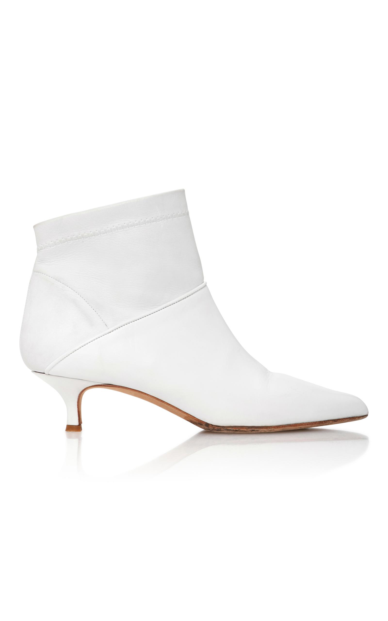 tibi white boots