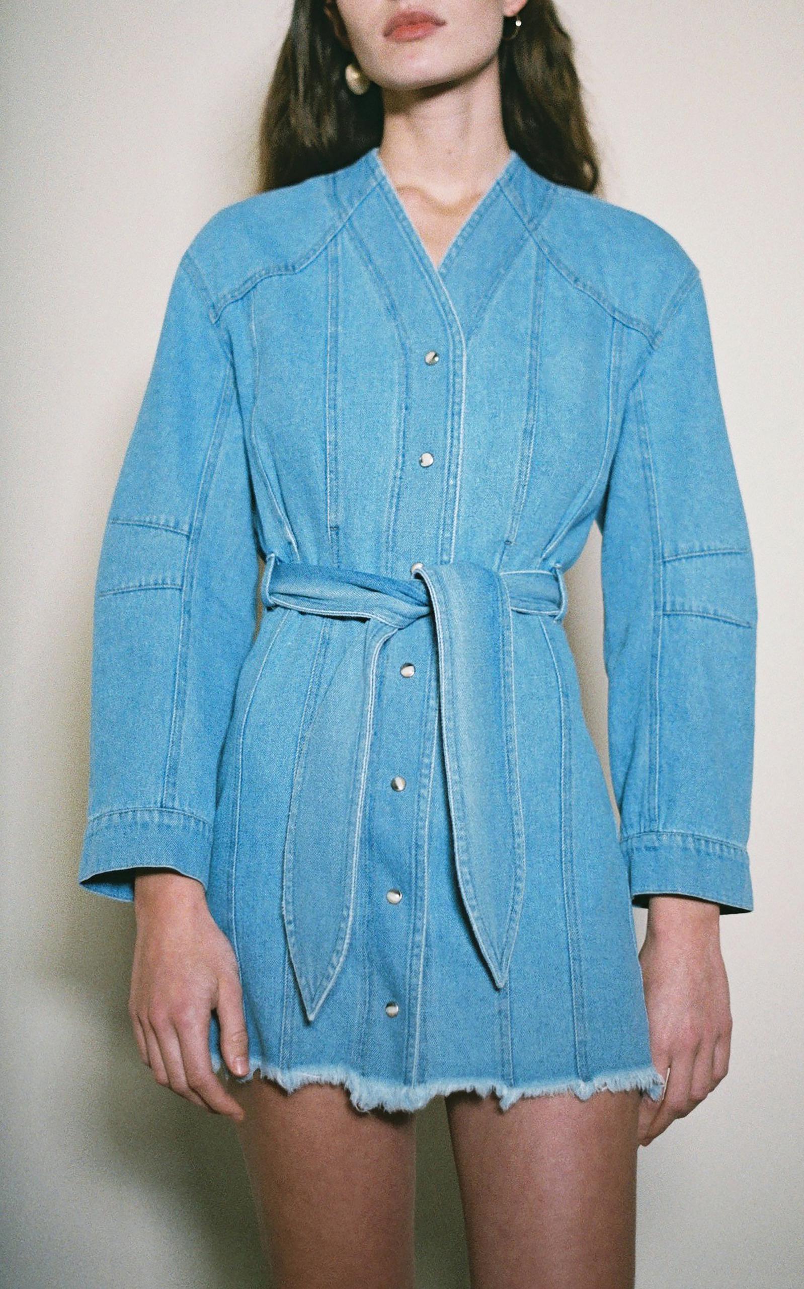 iris denim dress