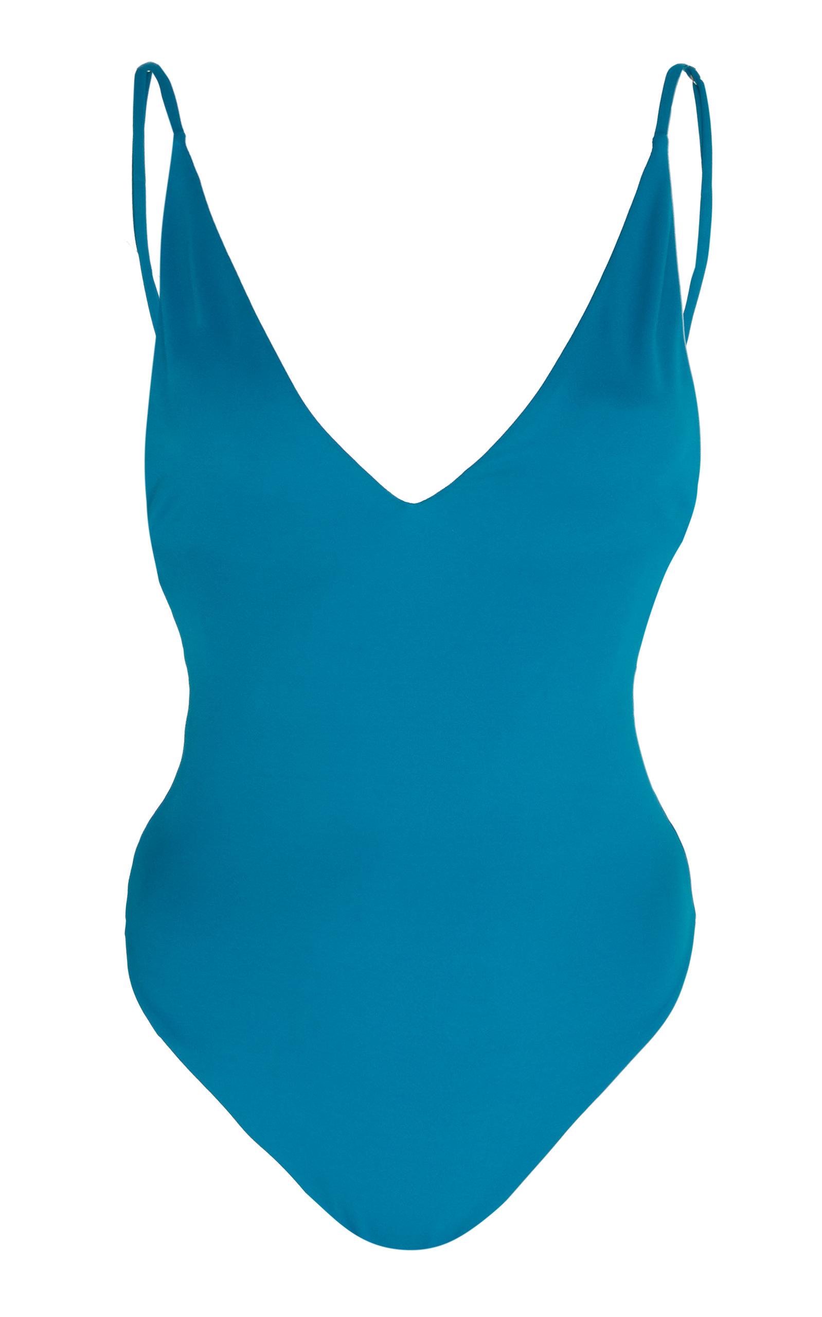 Dos Gardenias Synthetic Cruel Summer One Piece In Blue Lyst