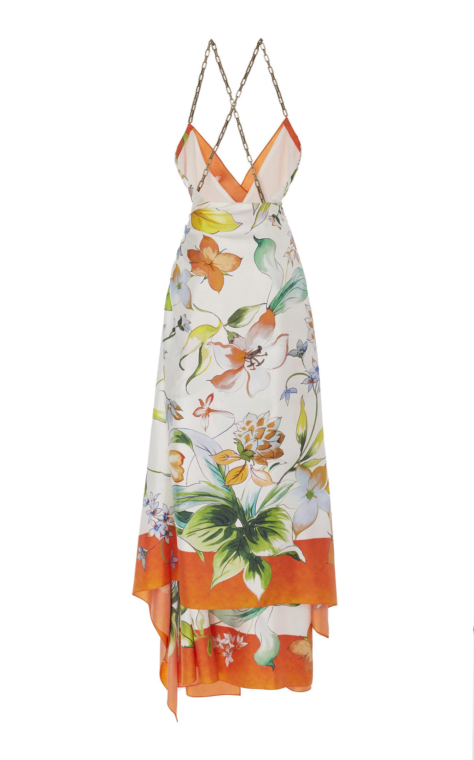 carolina herrera wrap dress