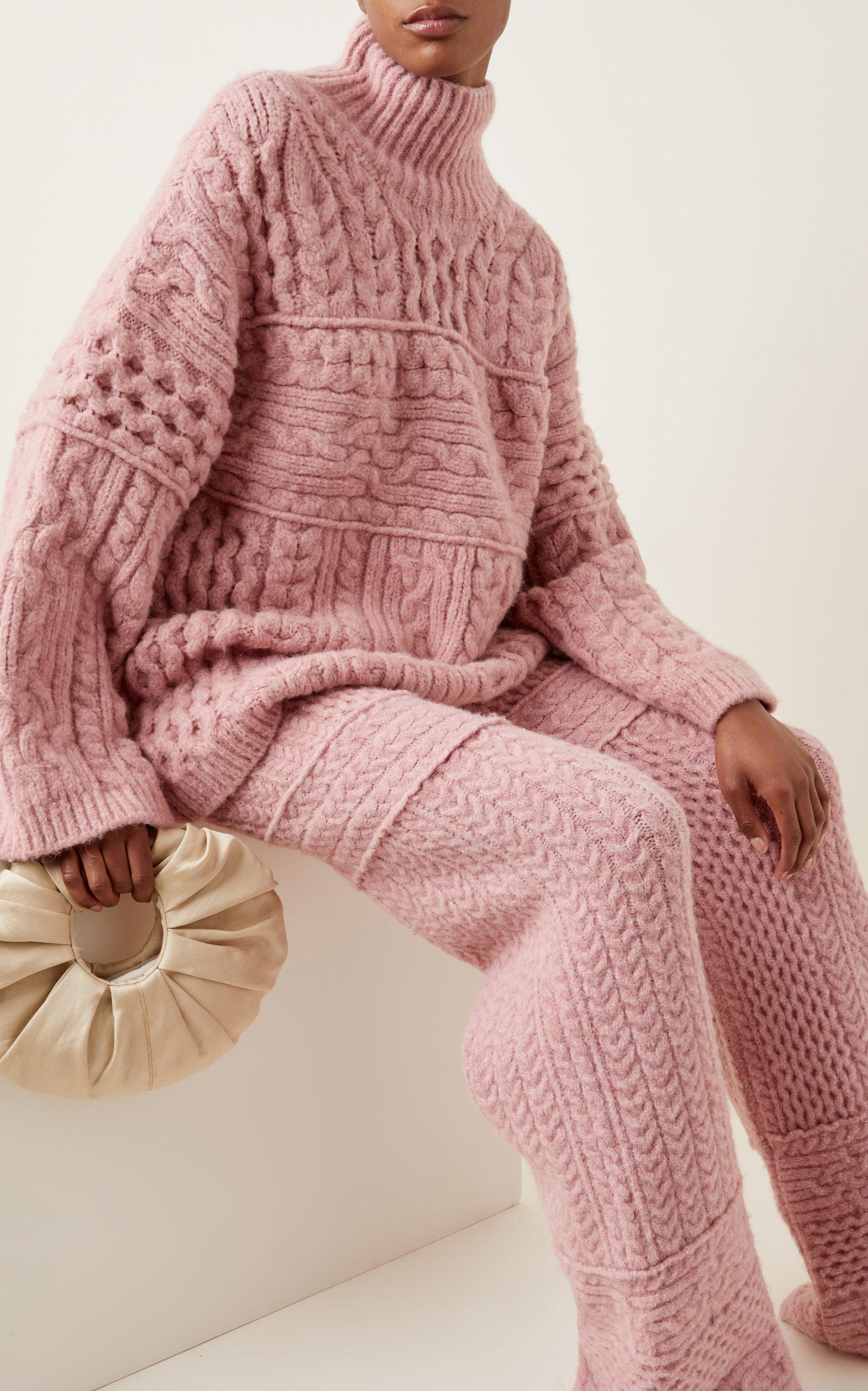 Nanushka ナヌーシュカ Wool-blend turtleneck sweater ウール