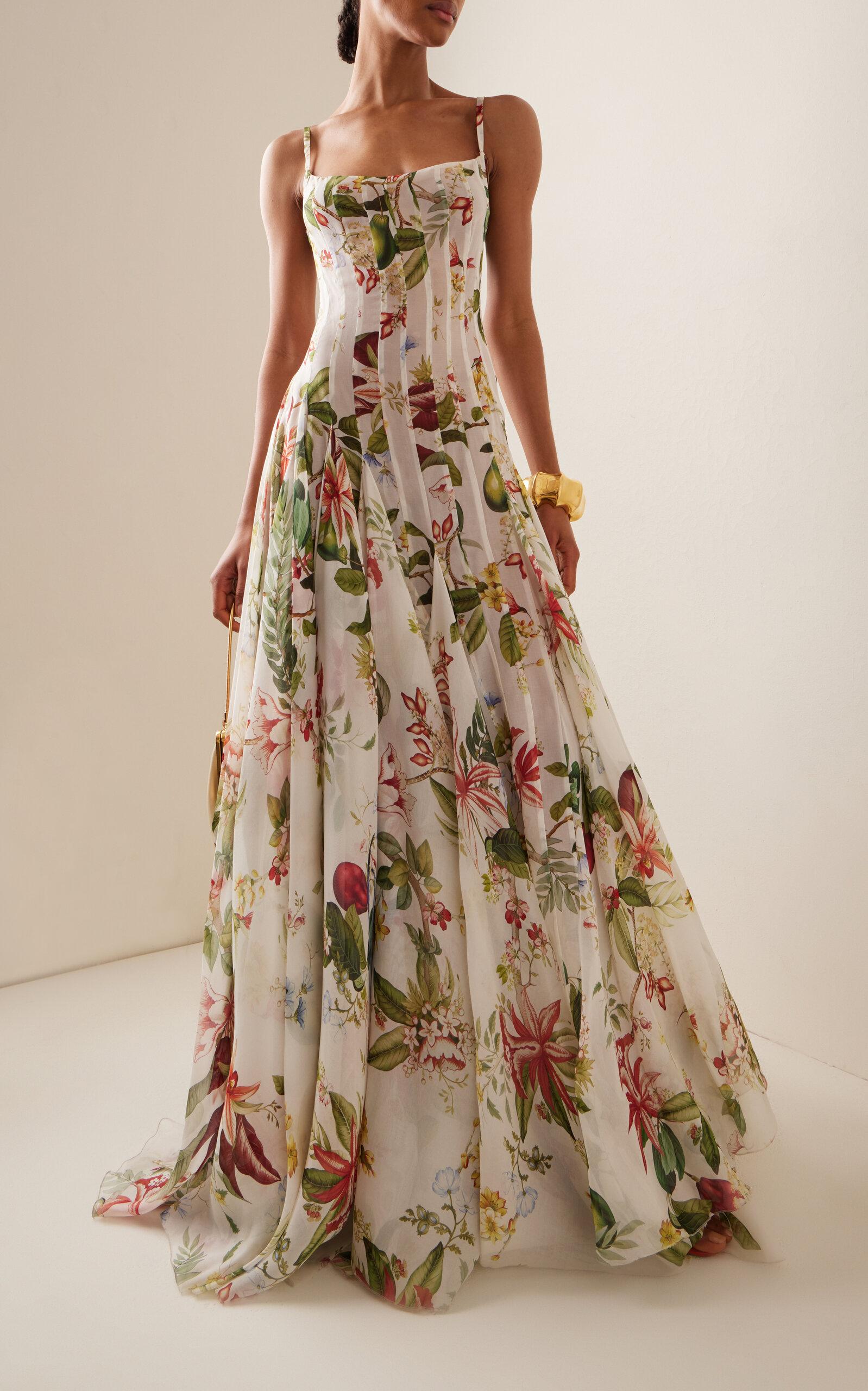 Floral Oscar De La Renta Clothes Oscar De La Renta Floral Fauna