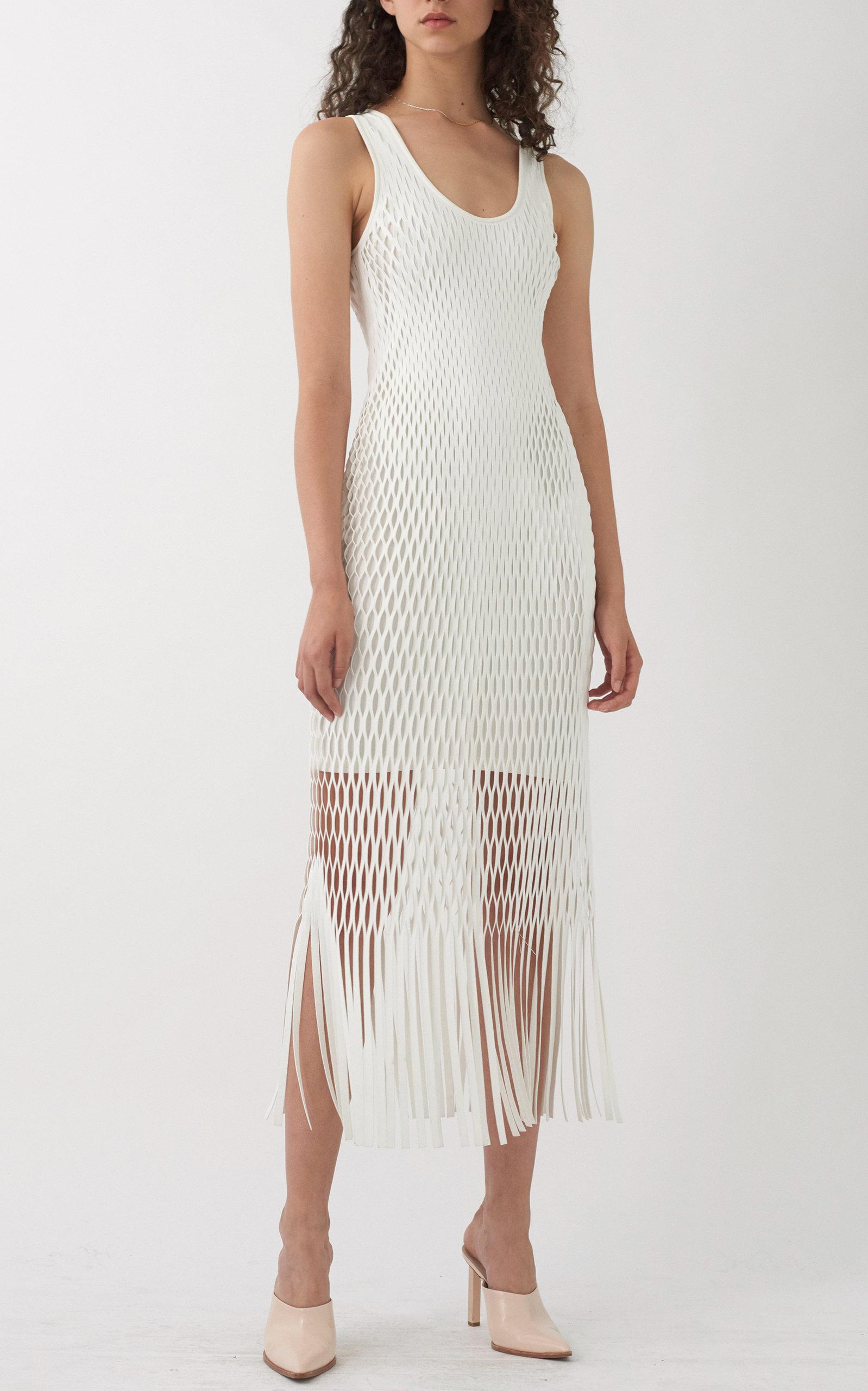 dion lee x ray sheath dress