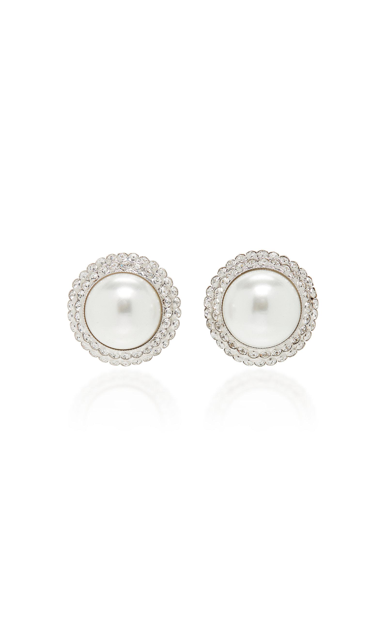 Alessandra rich pearl earrings online