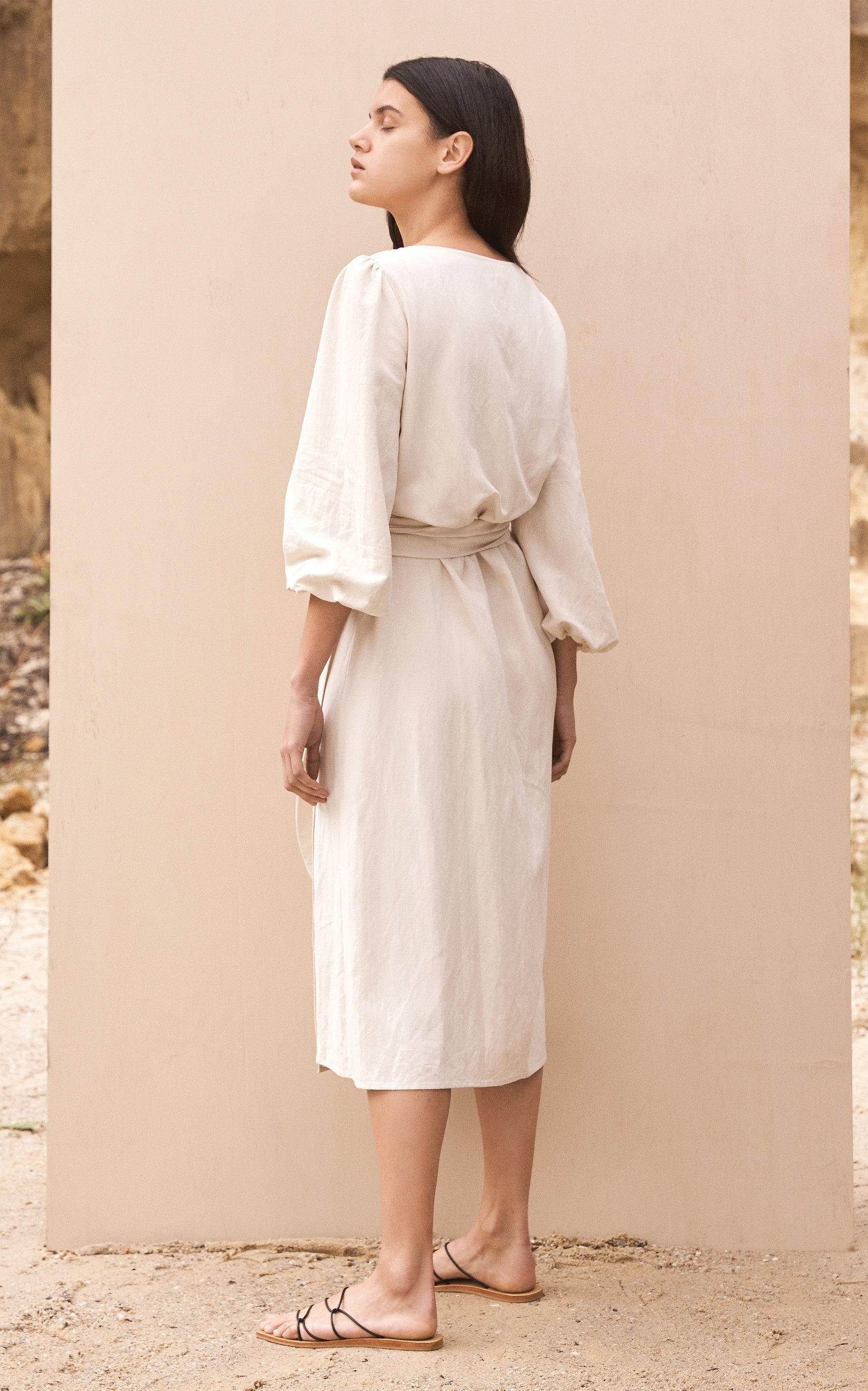 st agni wrap dress