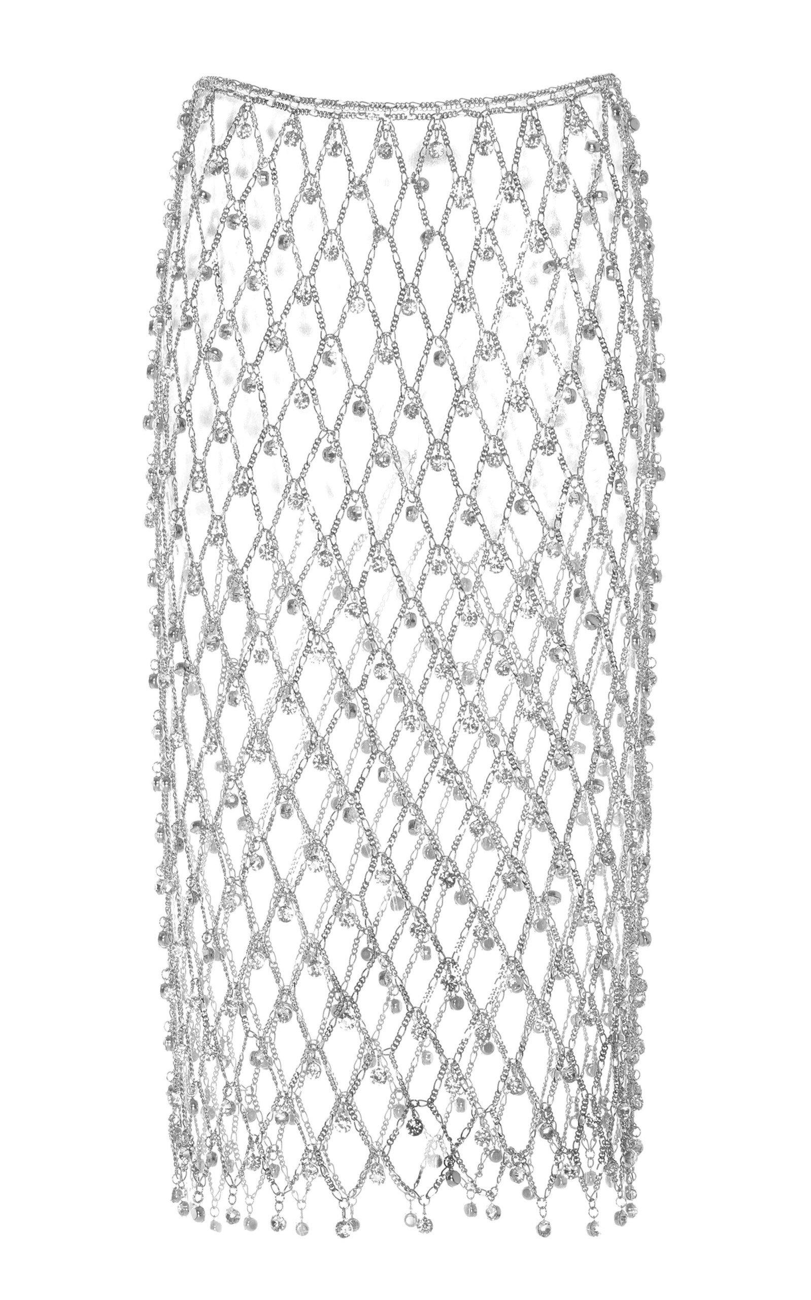 スカート Rabanne llic mesh skirt rabanne Mini Skirt In Mesh | Shopbop