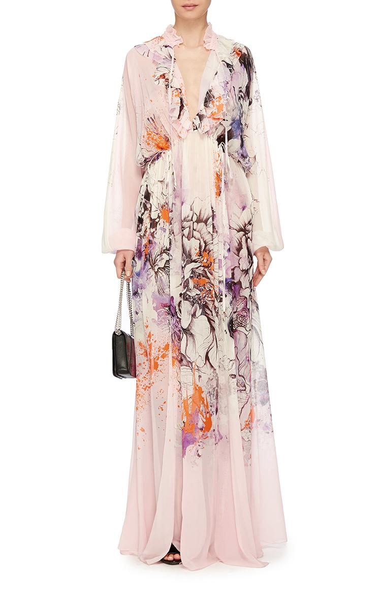 Apologise, floral silk chiffon dress Thanks! Bravo Floral silk chiffon dress the