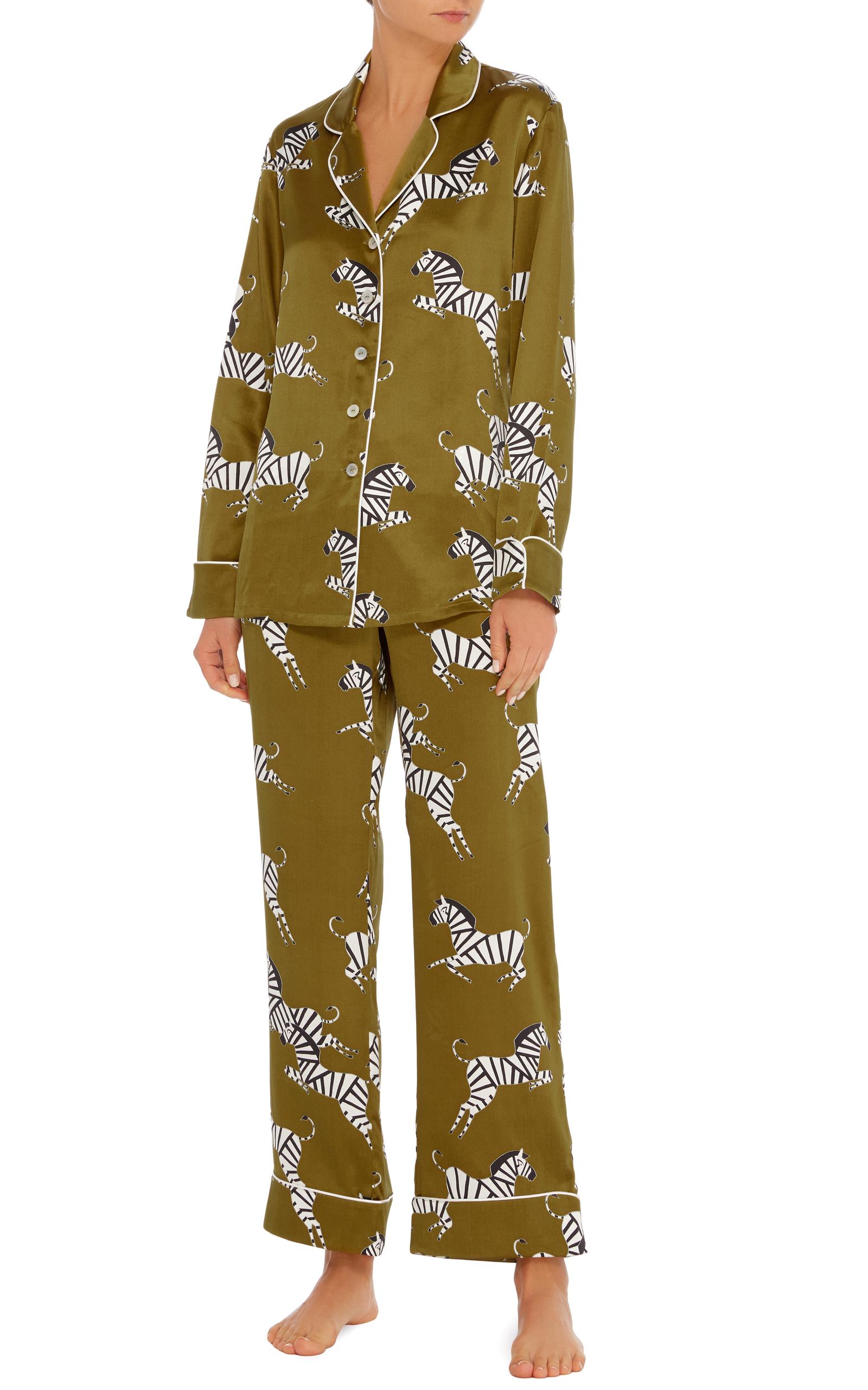 Green LV Inspired Pajamas – Chloe E. LLC