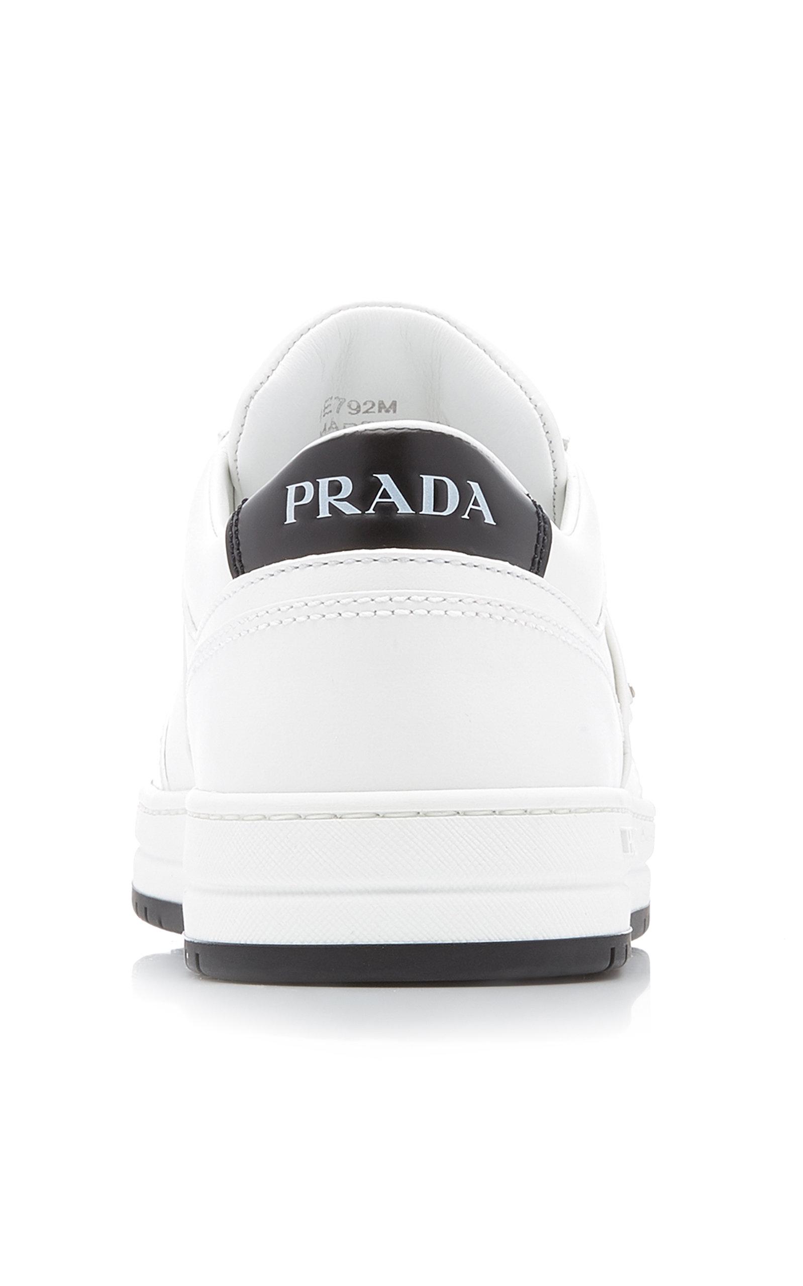 prada logo low top sneaker