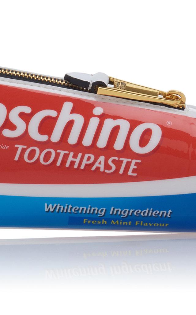 moschino toothpaste bag
