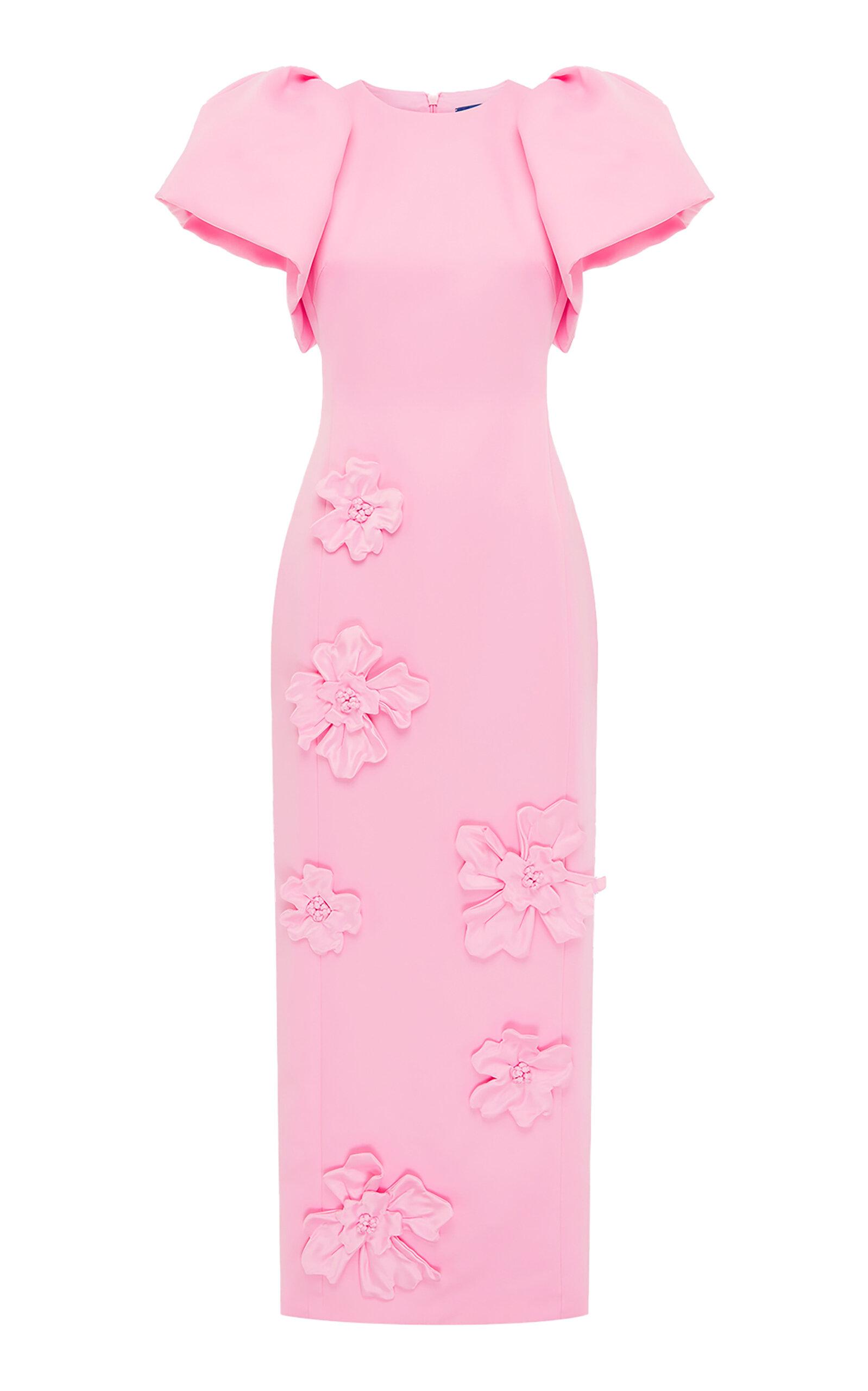 knee length dresses for ladies Angelina Ruffled Floor Length Dress main image 1