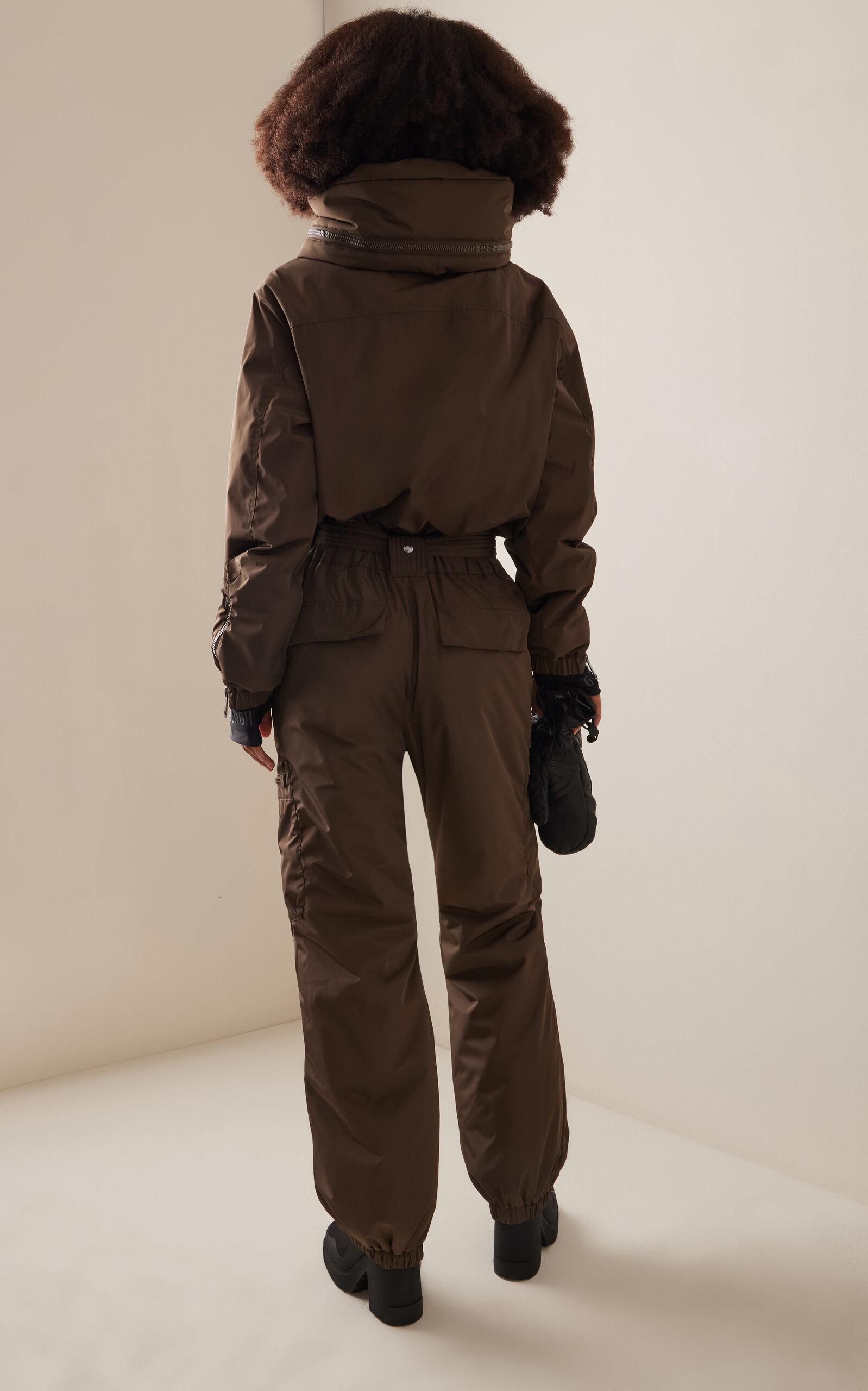 Goldbergh Discover Ski Suit in Brown Lyst UK