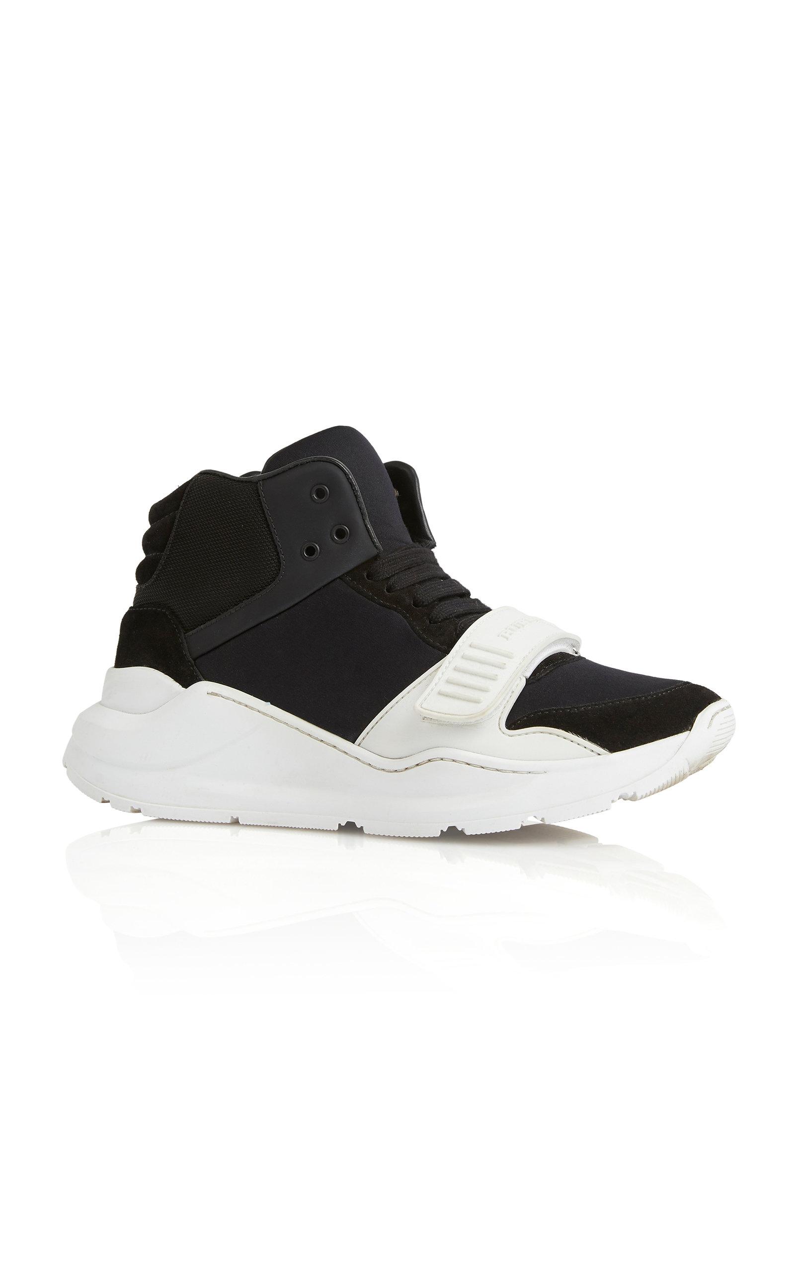 Regis Contrast Sneaker in Black 