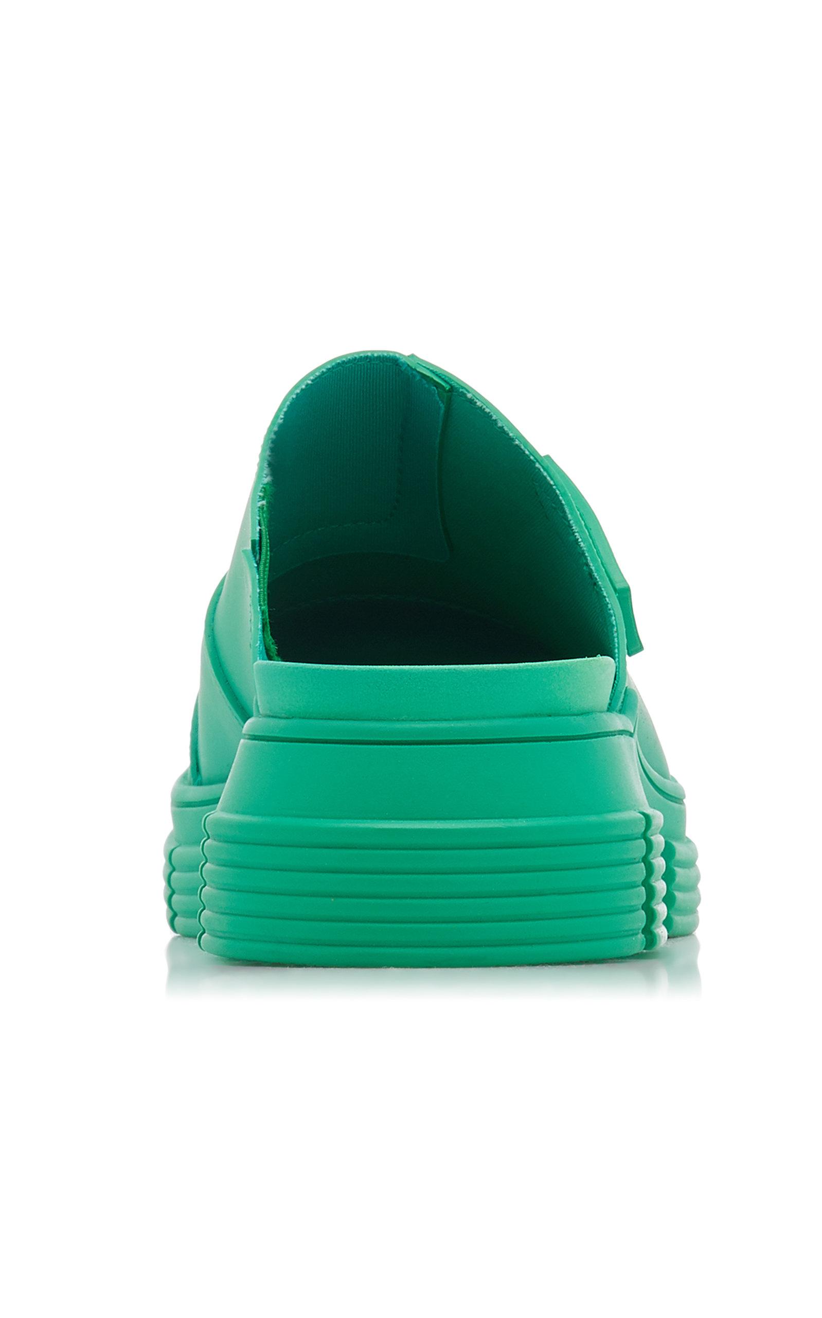 サンダル・ミュール Ganni Green Recycled Rubber Retro Mules Ganni Recycled Rubber City Mule | Garmentory