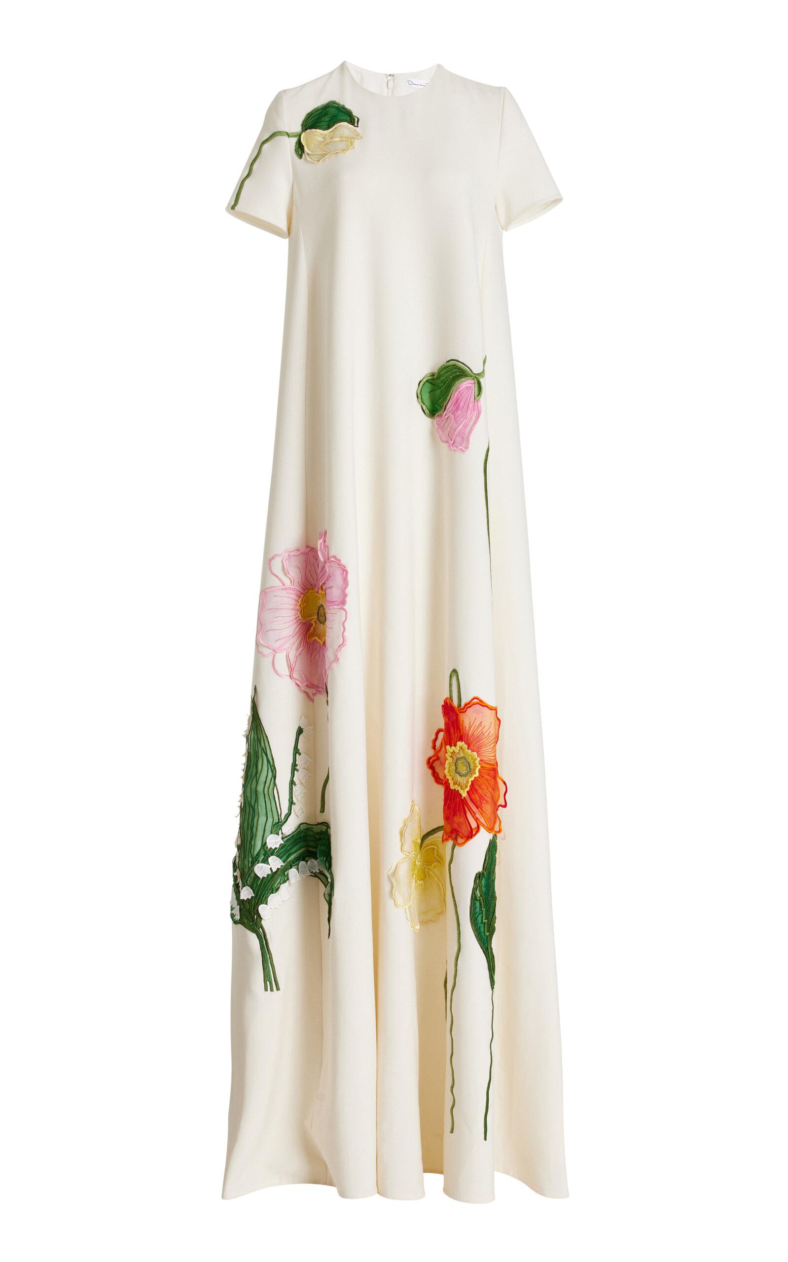sachin and babi light blue dress COS Embroidered Wool Shirt Dress