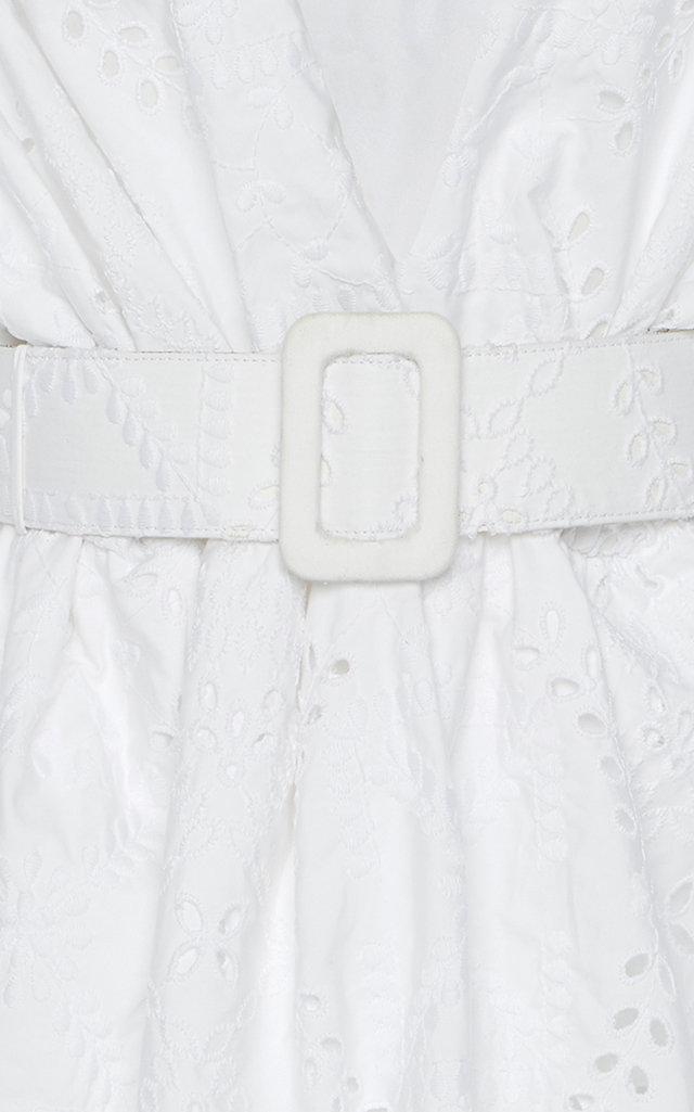 off white sangallo dress