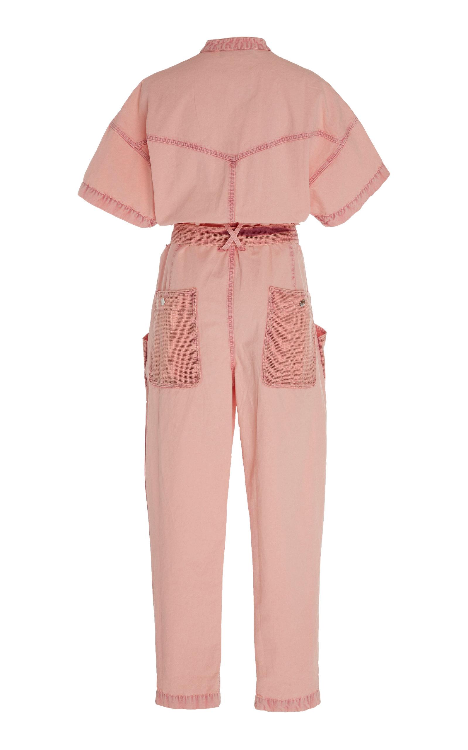 Isabel Marant Denim Tundra Jumpsuit in Light (Pink) - Lyst