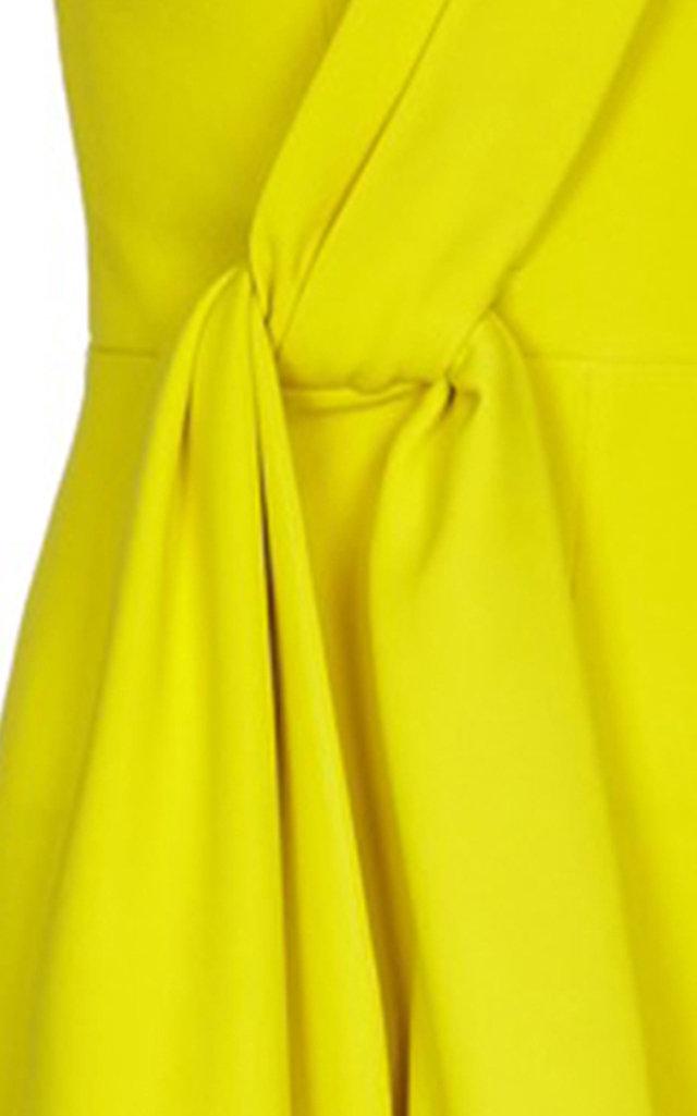 Safiyaa Synthetic Daleyza One Shoulder Jumpsuit in Yellow - Lyst