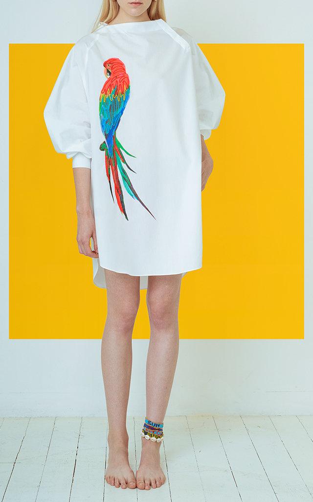 Stella jean bird embroidered dress Clearance