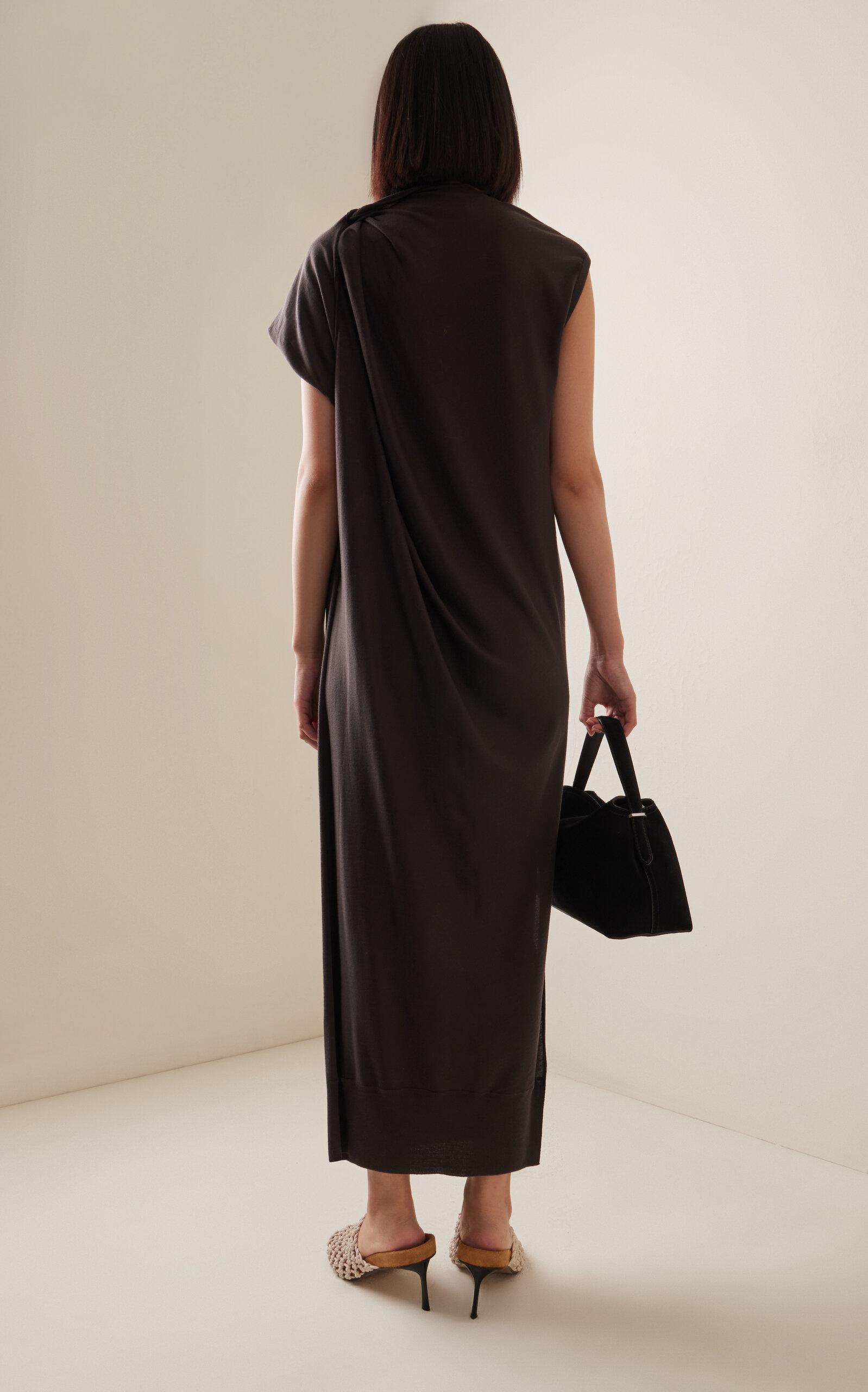 STELLA MCCARTNEY ワンピース Draped wool maxi dress952959 Stella McCartney Draped wool maxi dress | mytheresa | REVERSIBLE