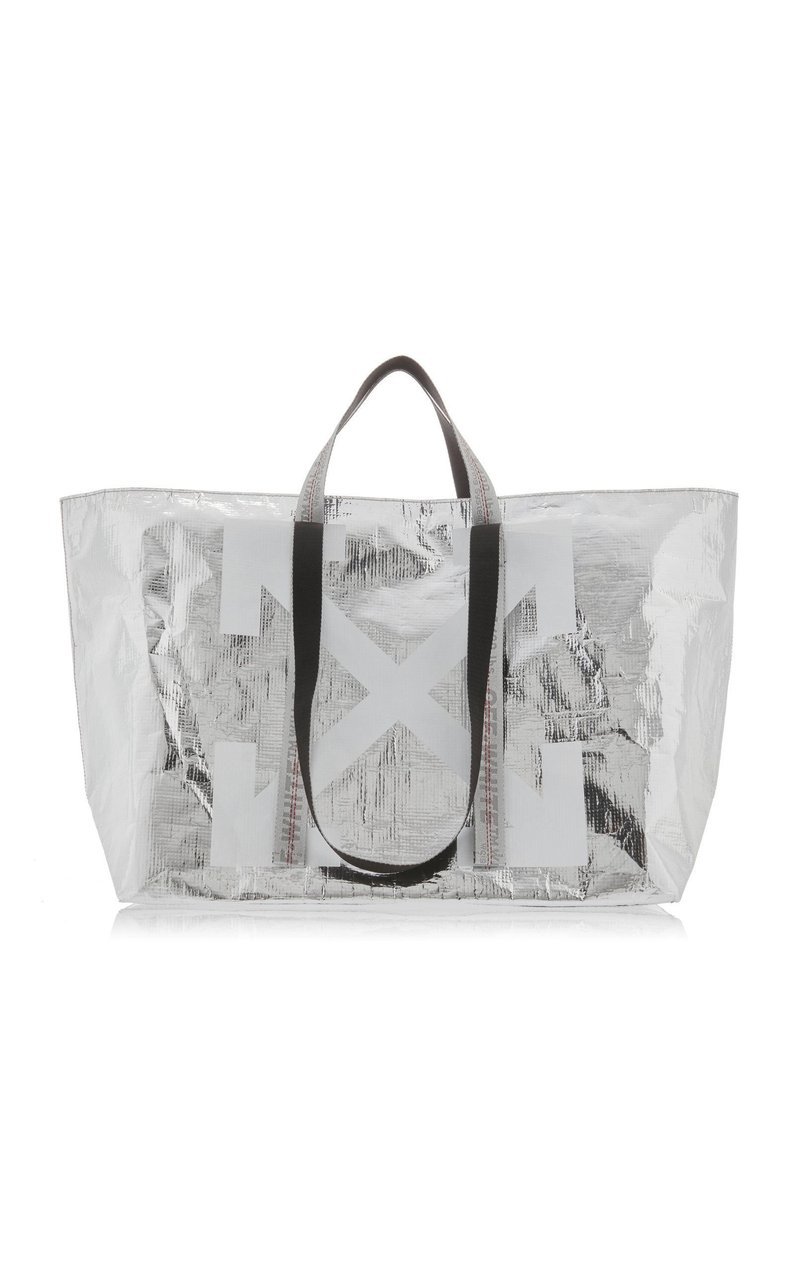 Off-White™ Sculpture Tote Bag in White Colorway