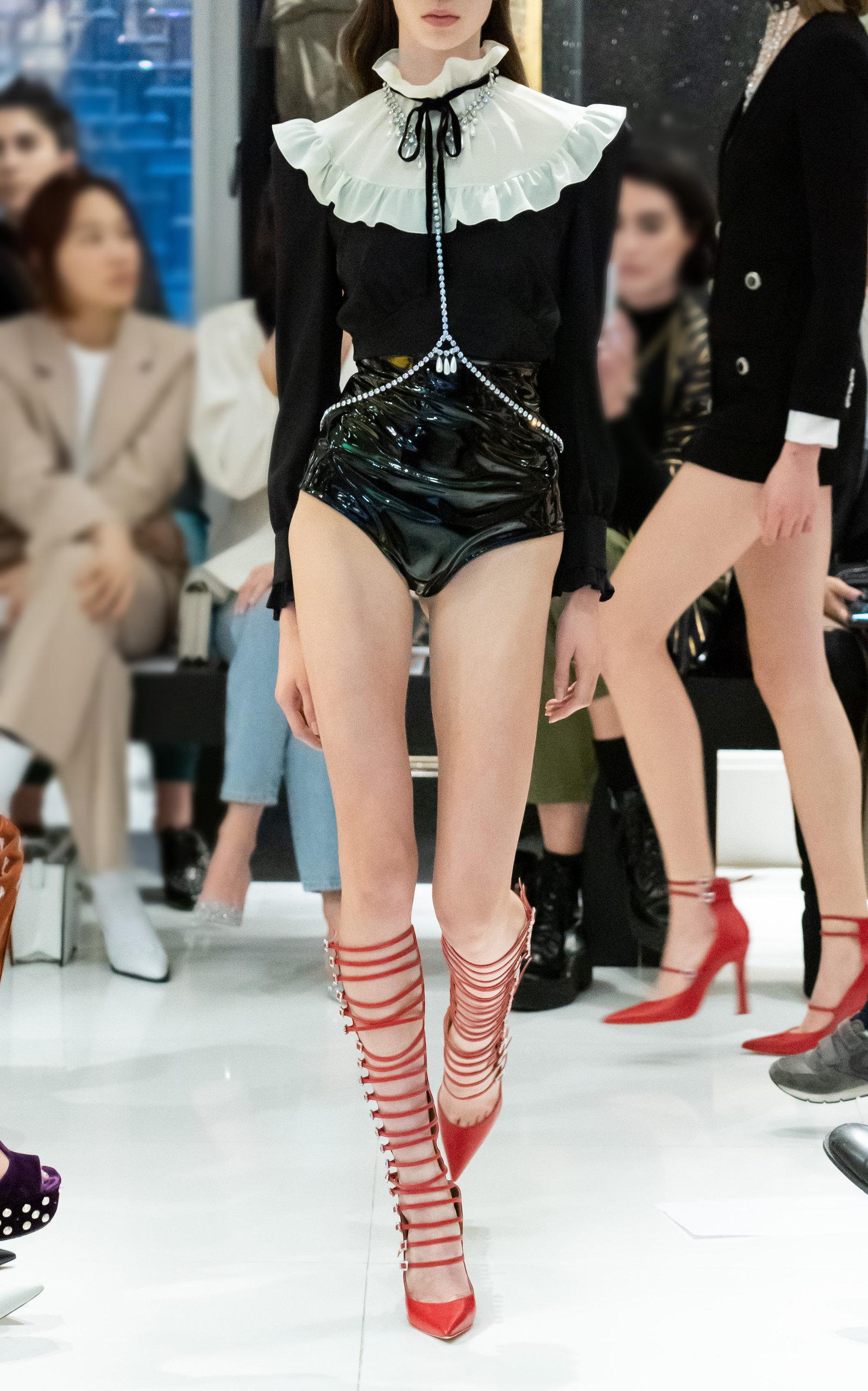 Vinyl hot pants Clearance