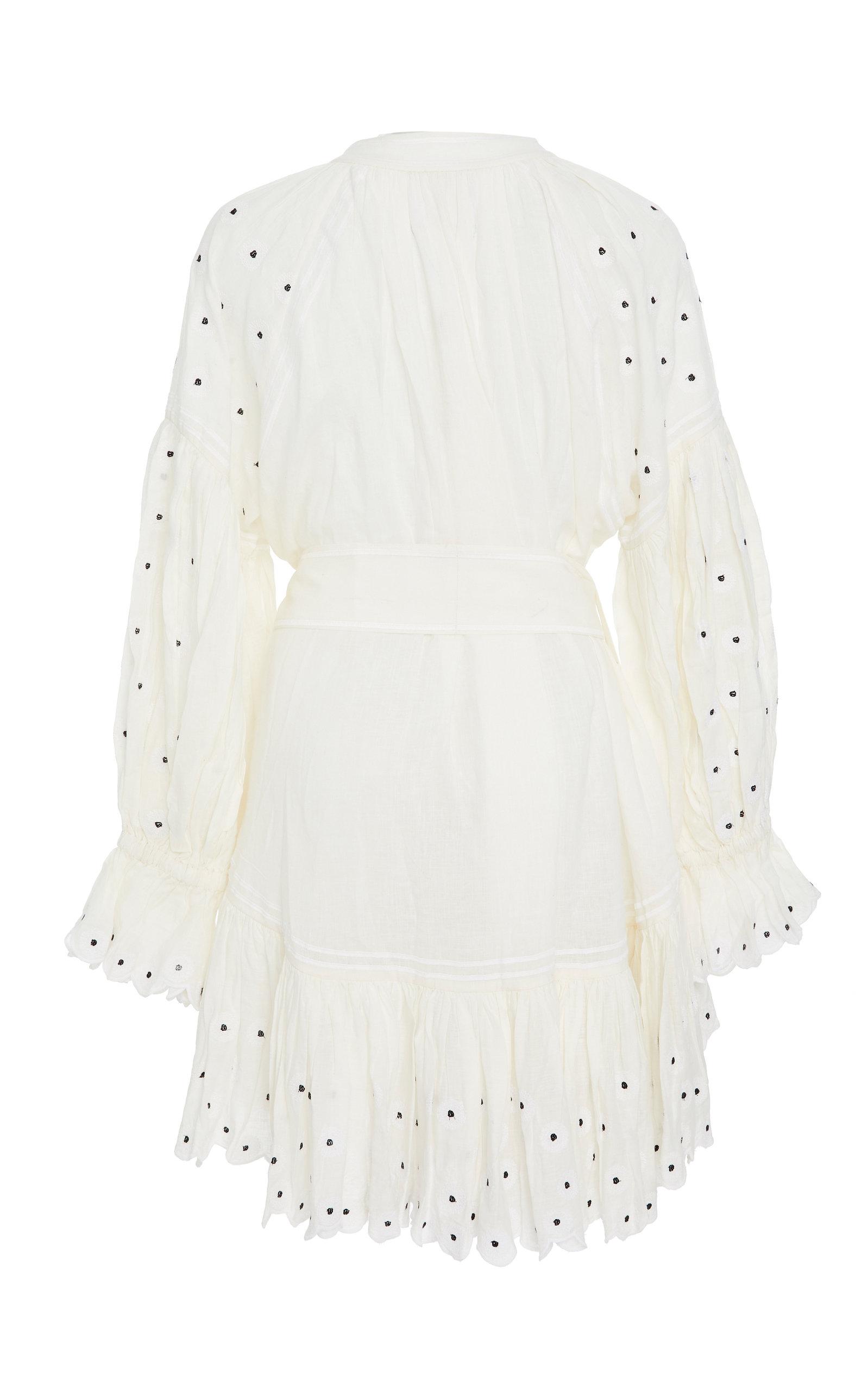acler white dress