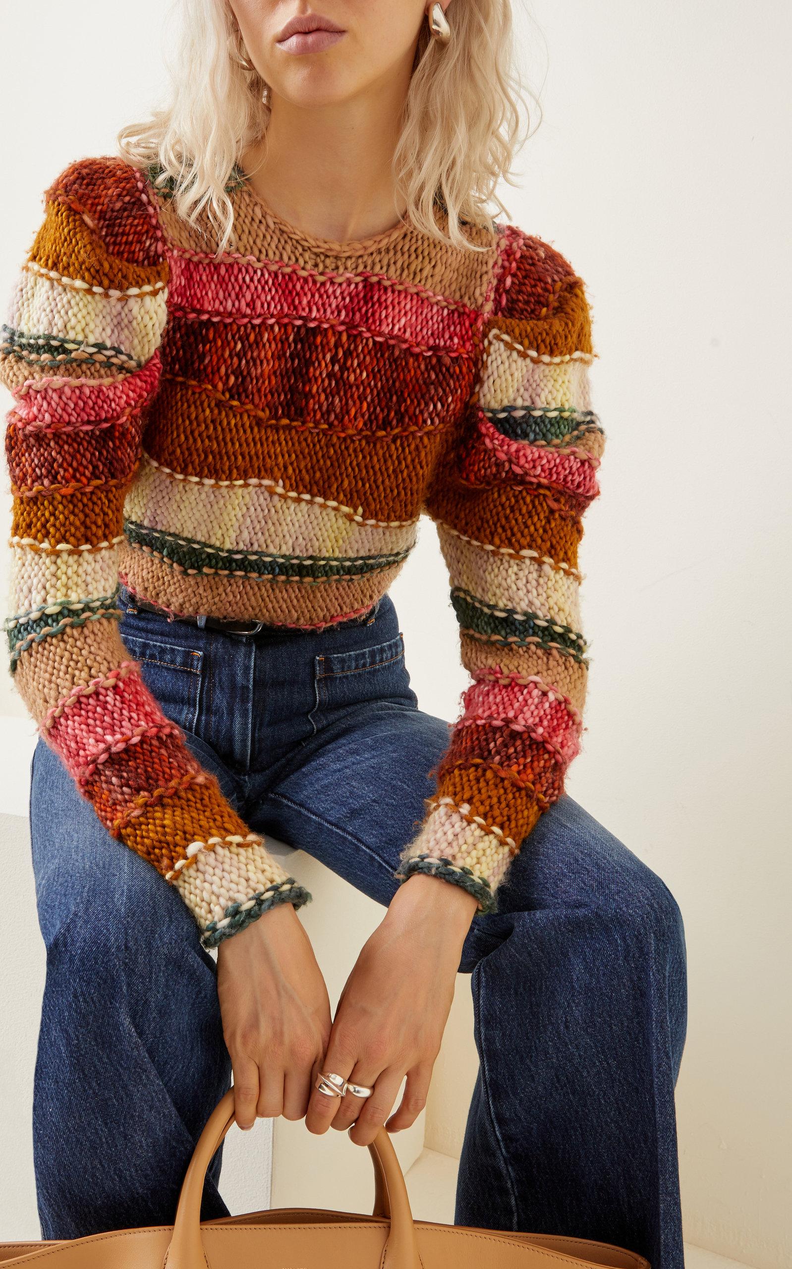 Ulla Johnson Violeta Striped Wool 