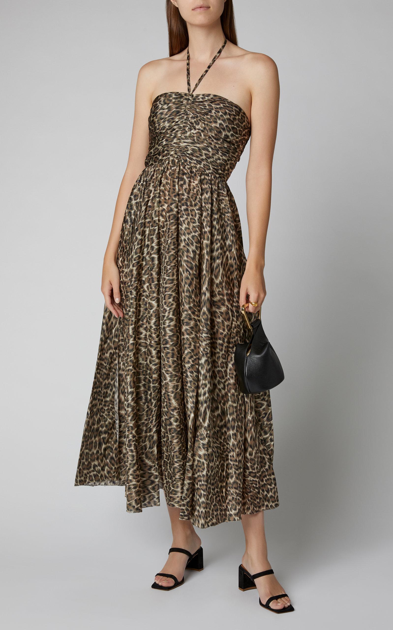 zimmermann leopard dress