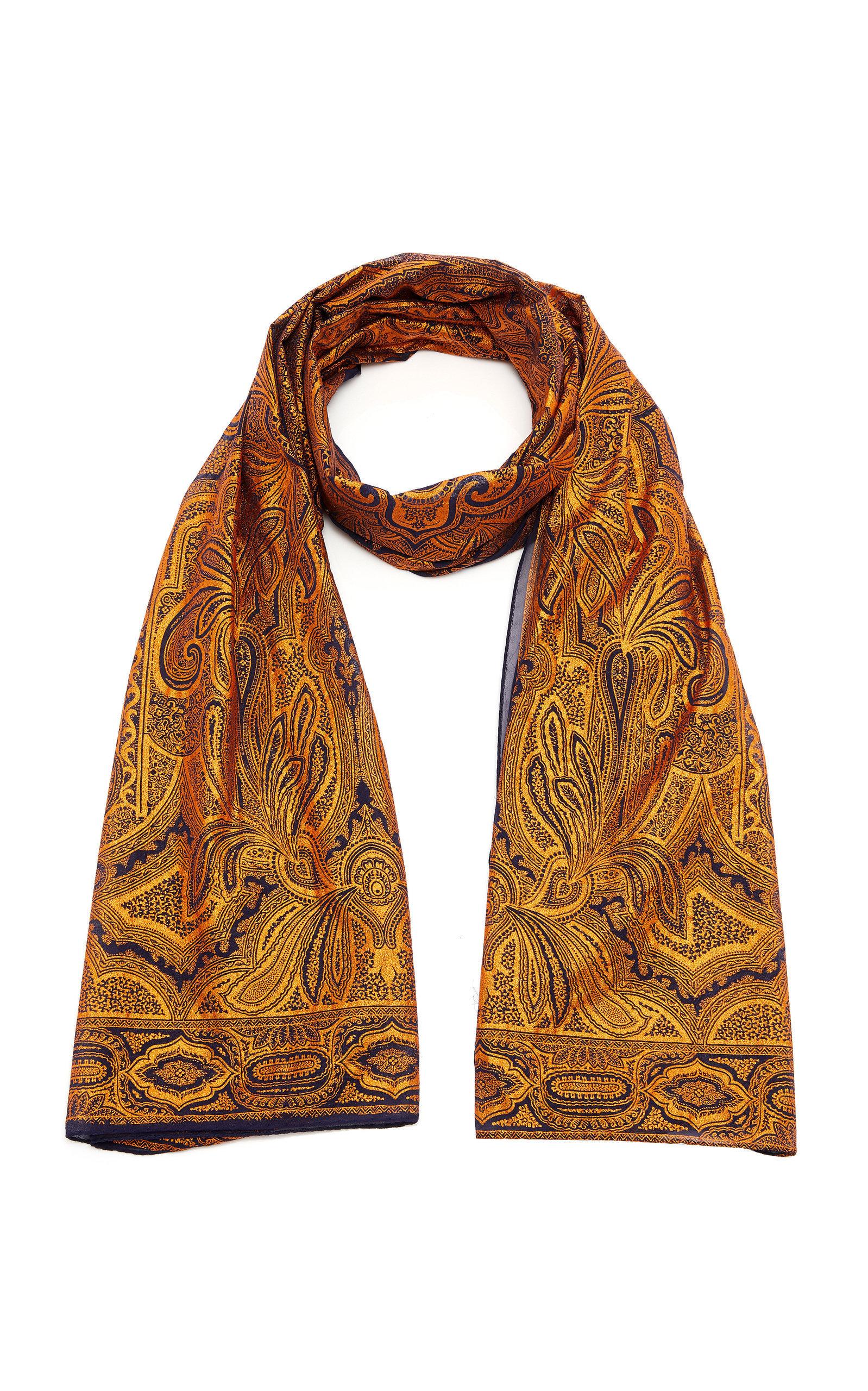 etro linen scarf