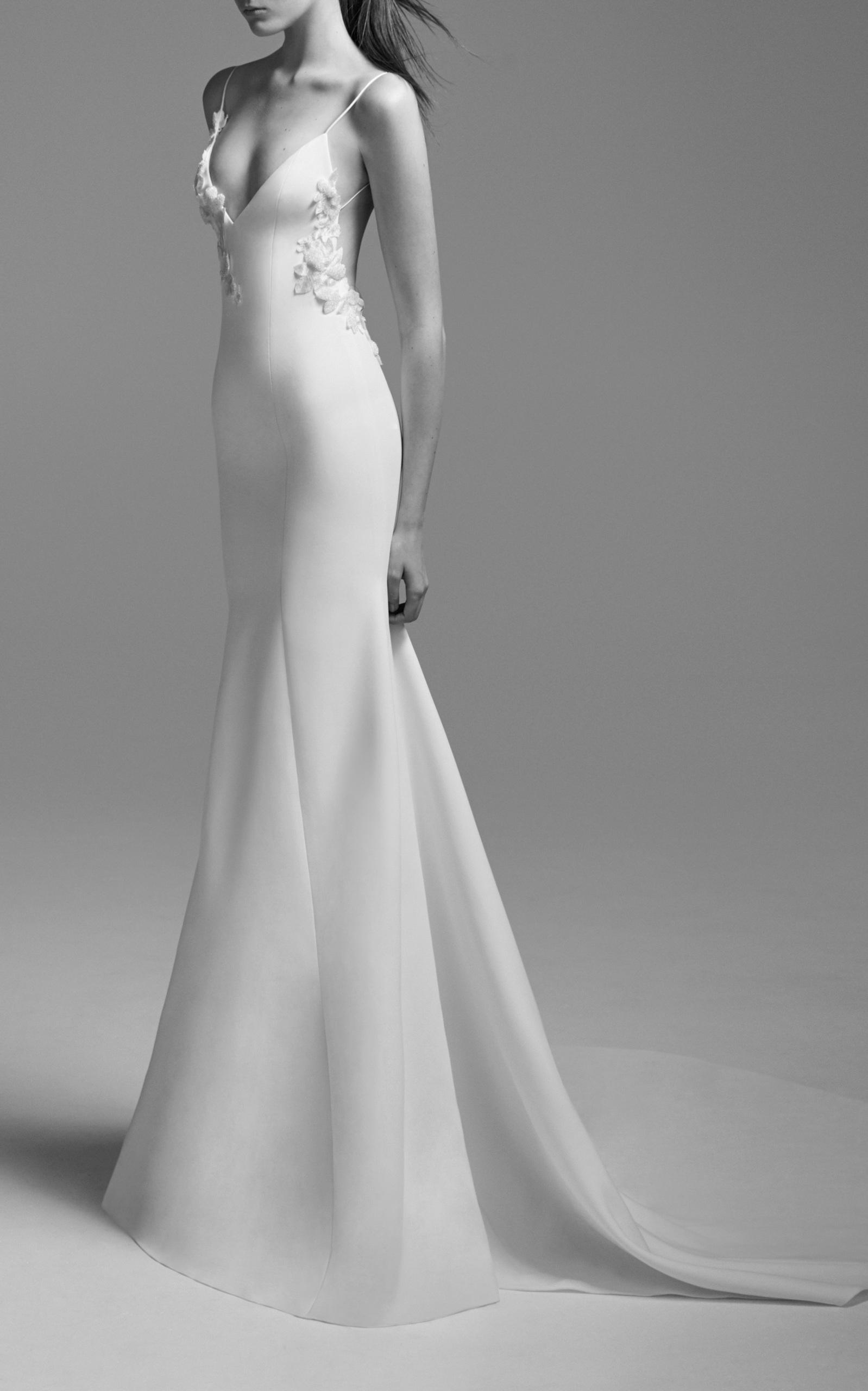 Alex Perry Bride Synthetic Sophia Bikini Embellished Gown In White