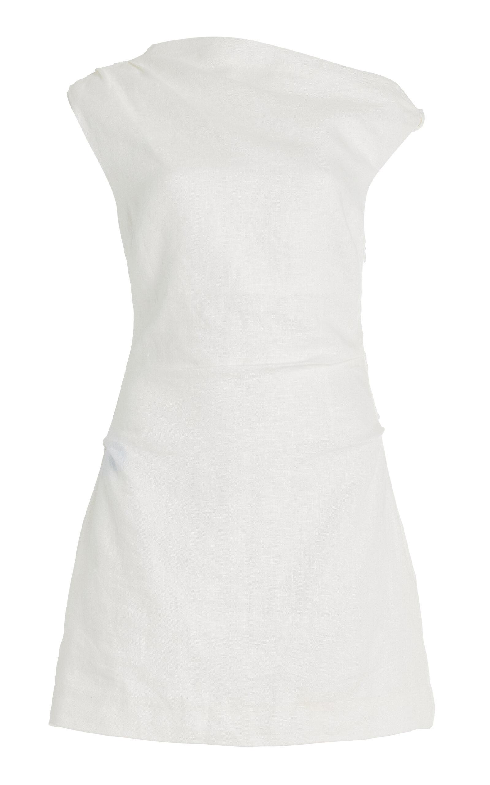 chinese dress ladies Sir. White Tamara Tie Midi Dress
