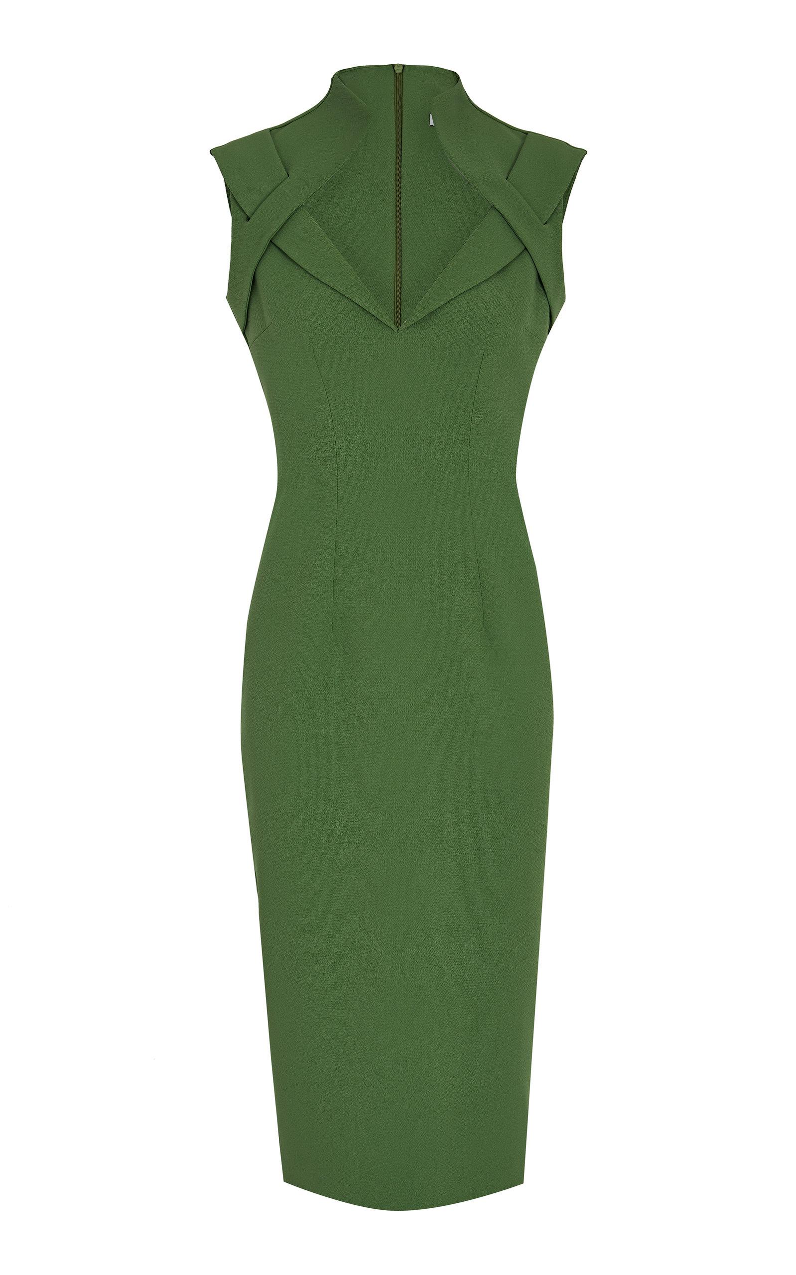 Safiyaa Loide Heavy Crepe Dress in 