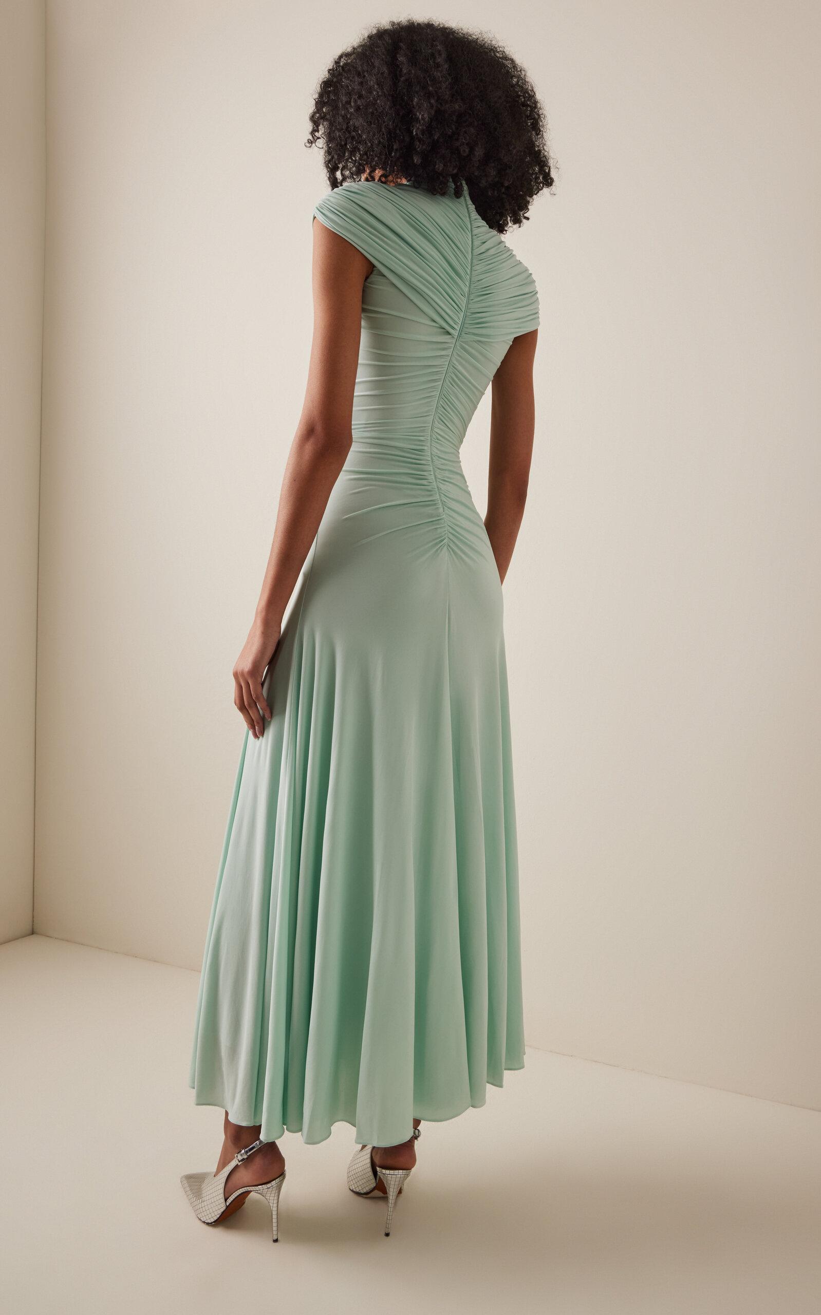 ワンピース Alaia Jersey Long Dress Alaïa Jersey Draped Sleeveless Maxi Dress | Saks Fifth Avenue