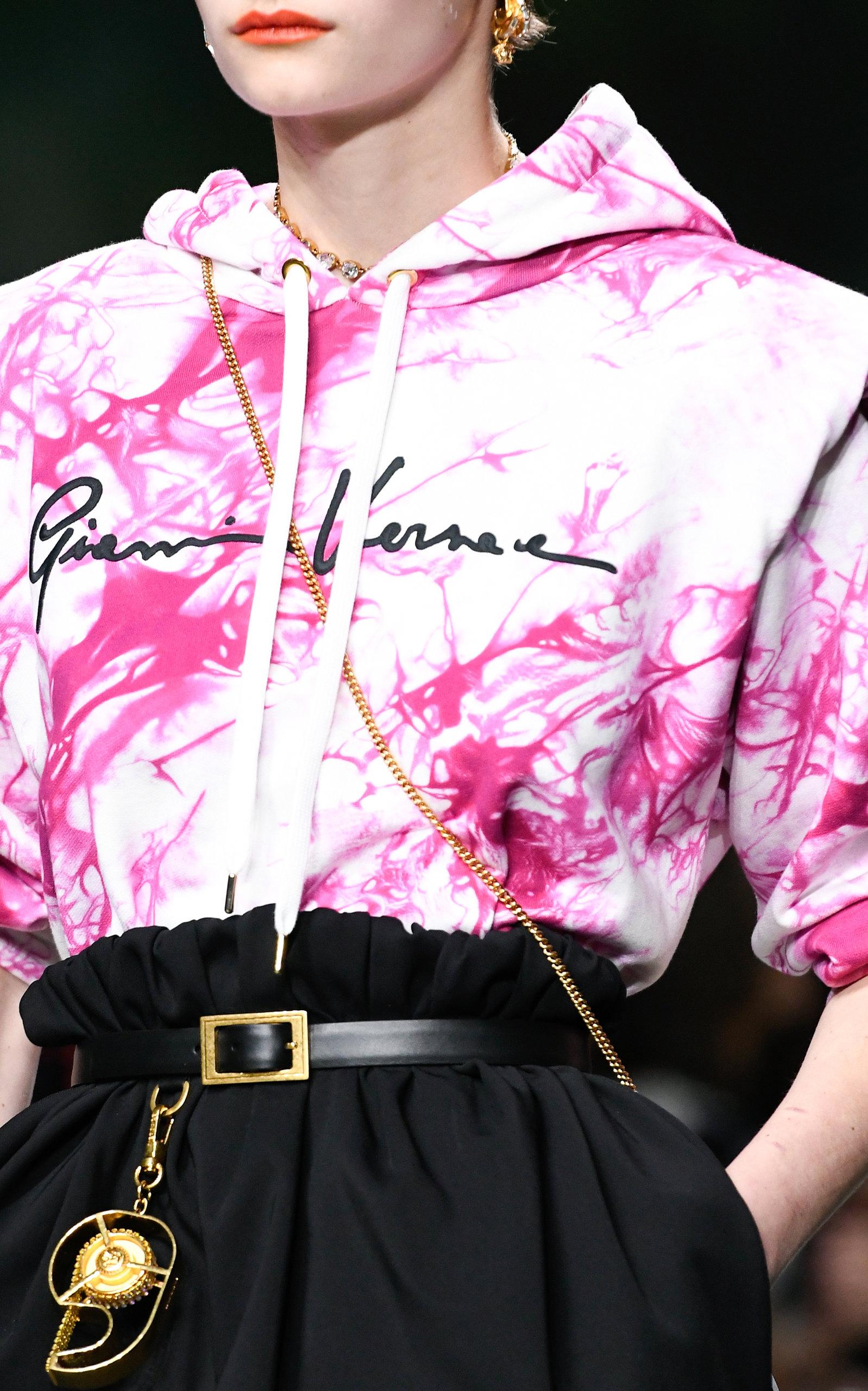 versace tie dye hoodie