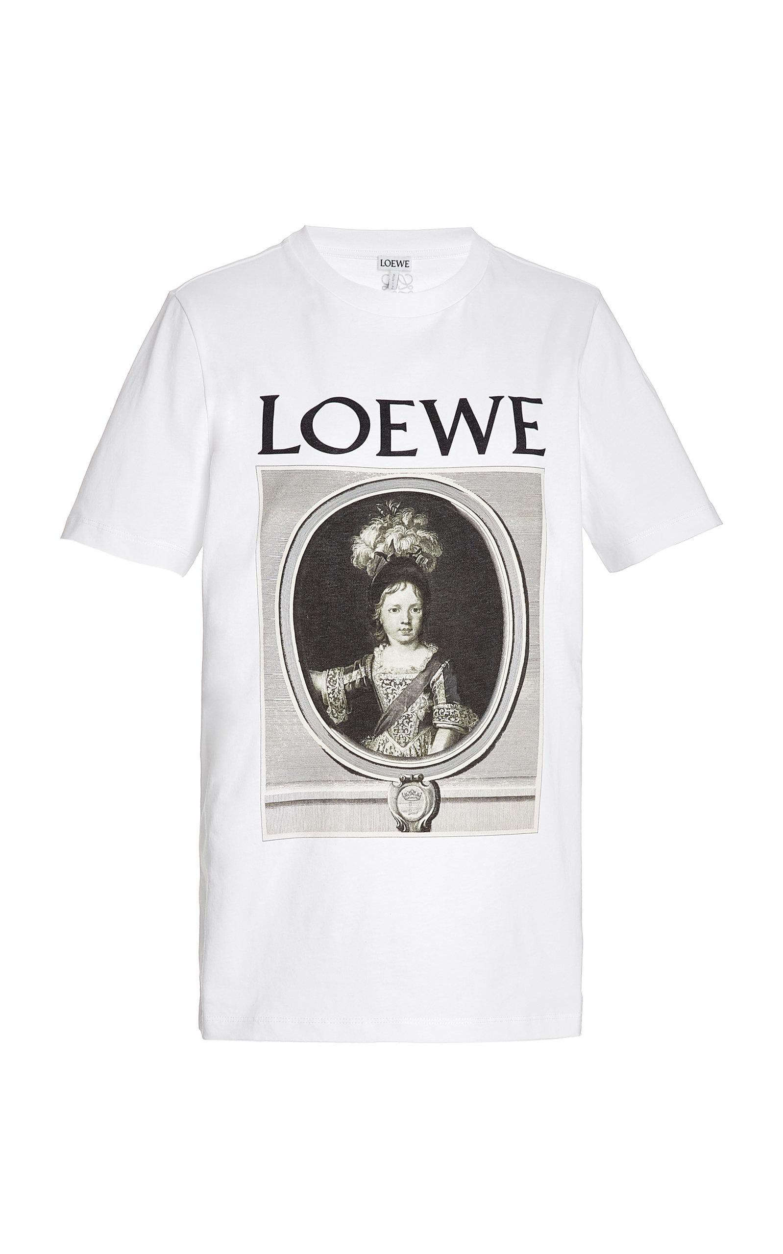 トップス LOEWE 19SS EL LEON Print Shirt 39 White LOEWE 19SS EL LEON Print Shirt 39 White