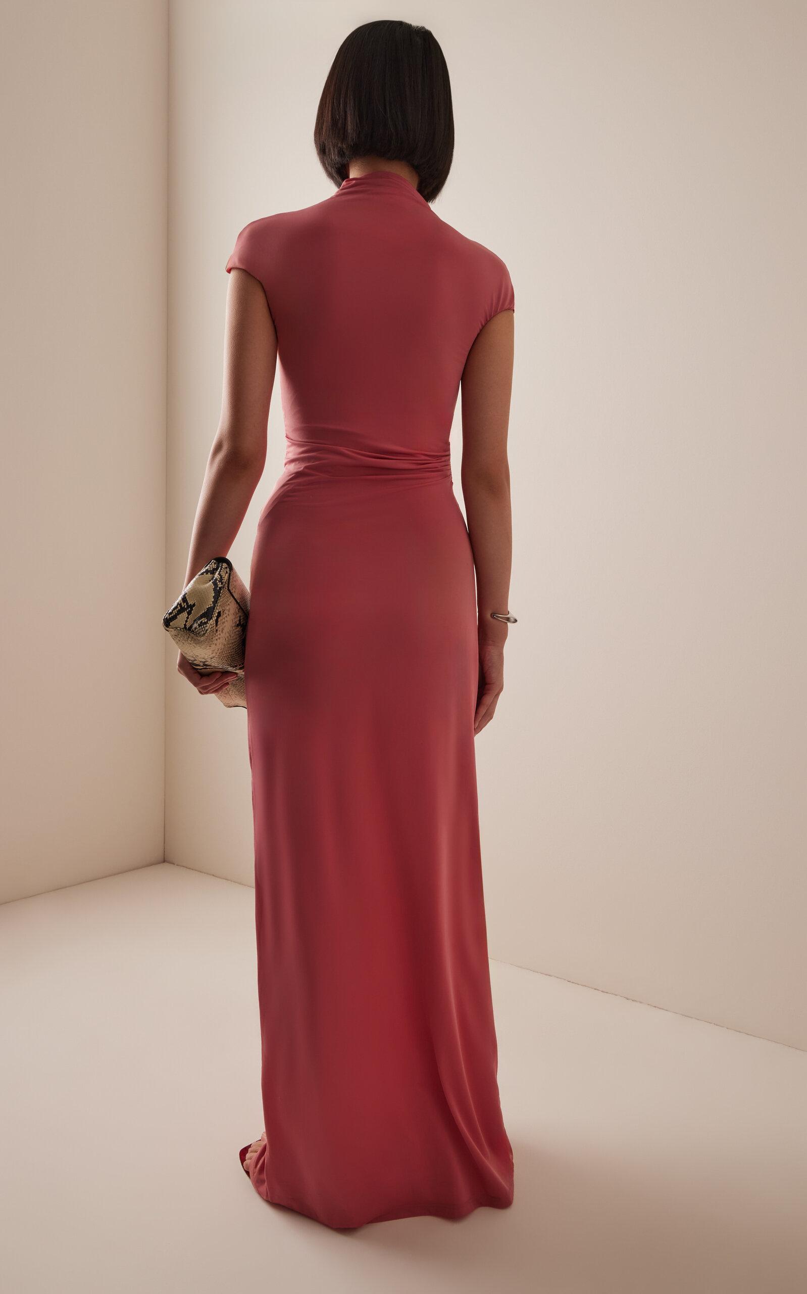 Paris Georgia Basics Nomi Jersey Maxi Dress in Red