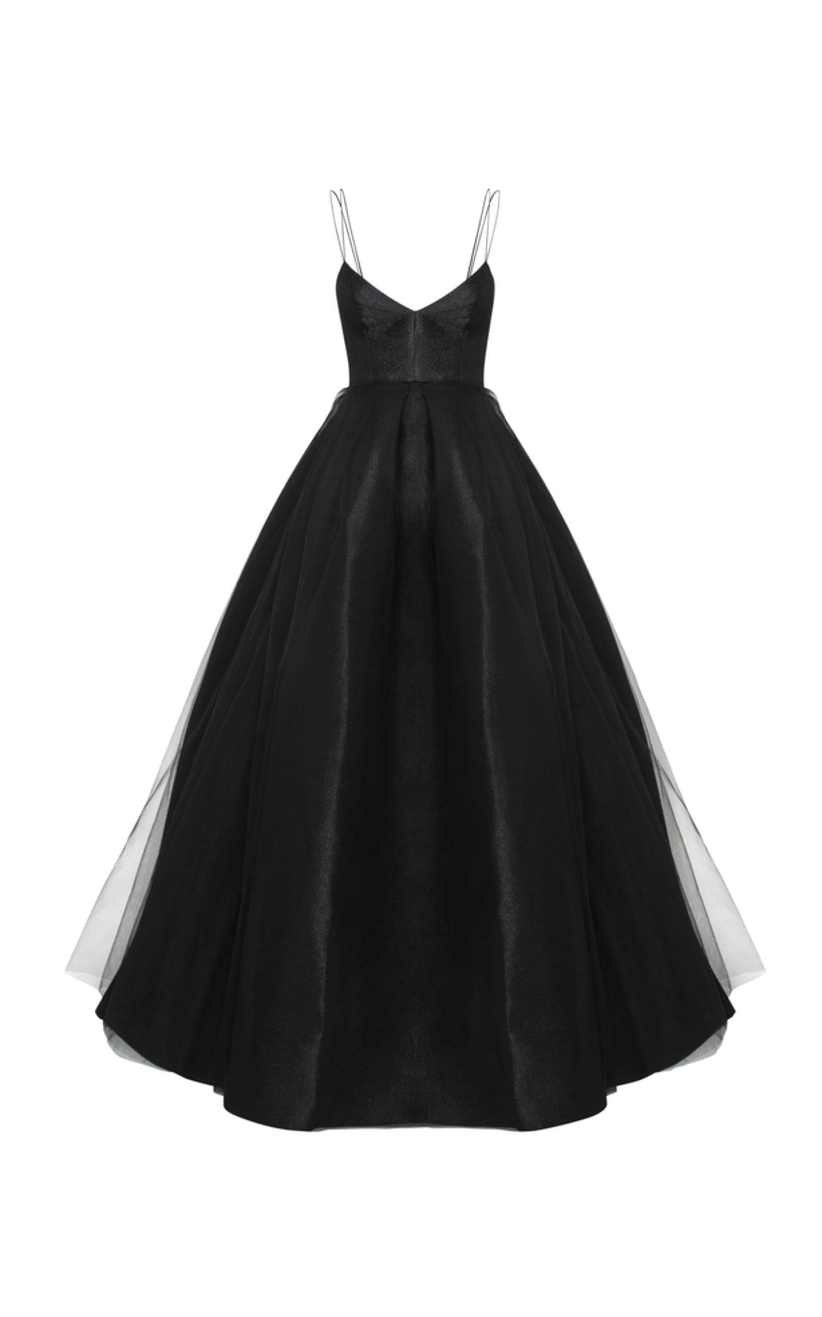 alex perry black gown