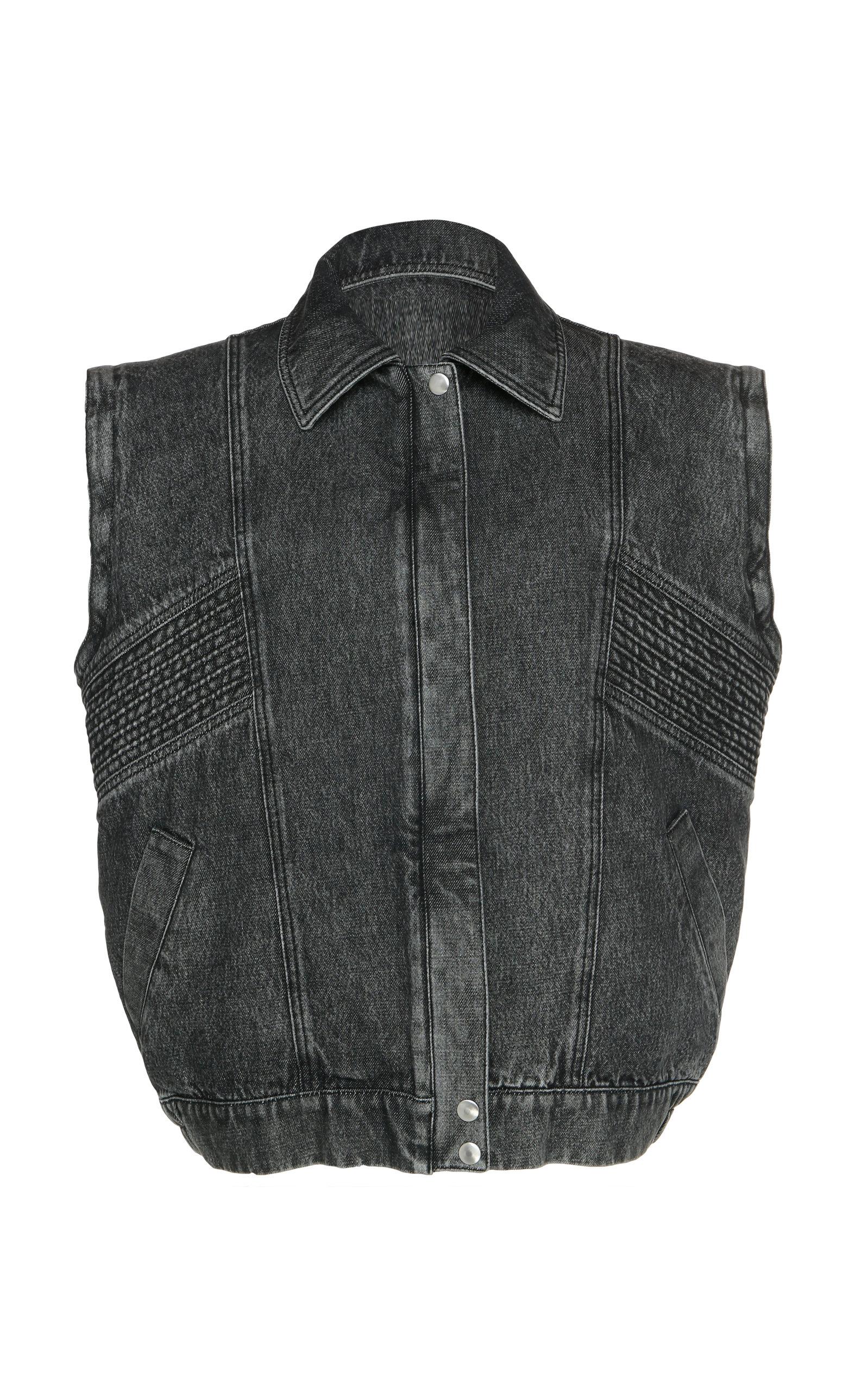 alberta ferretti denim jacket