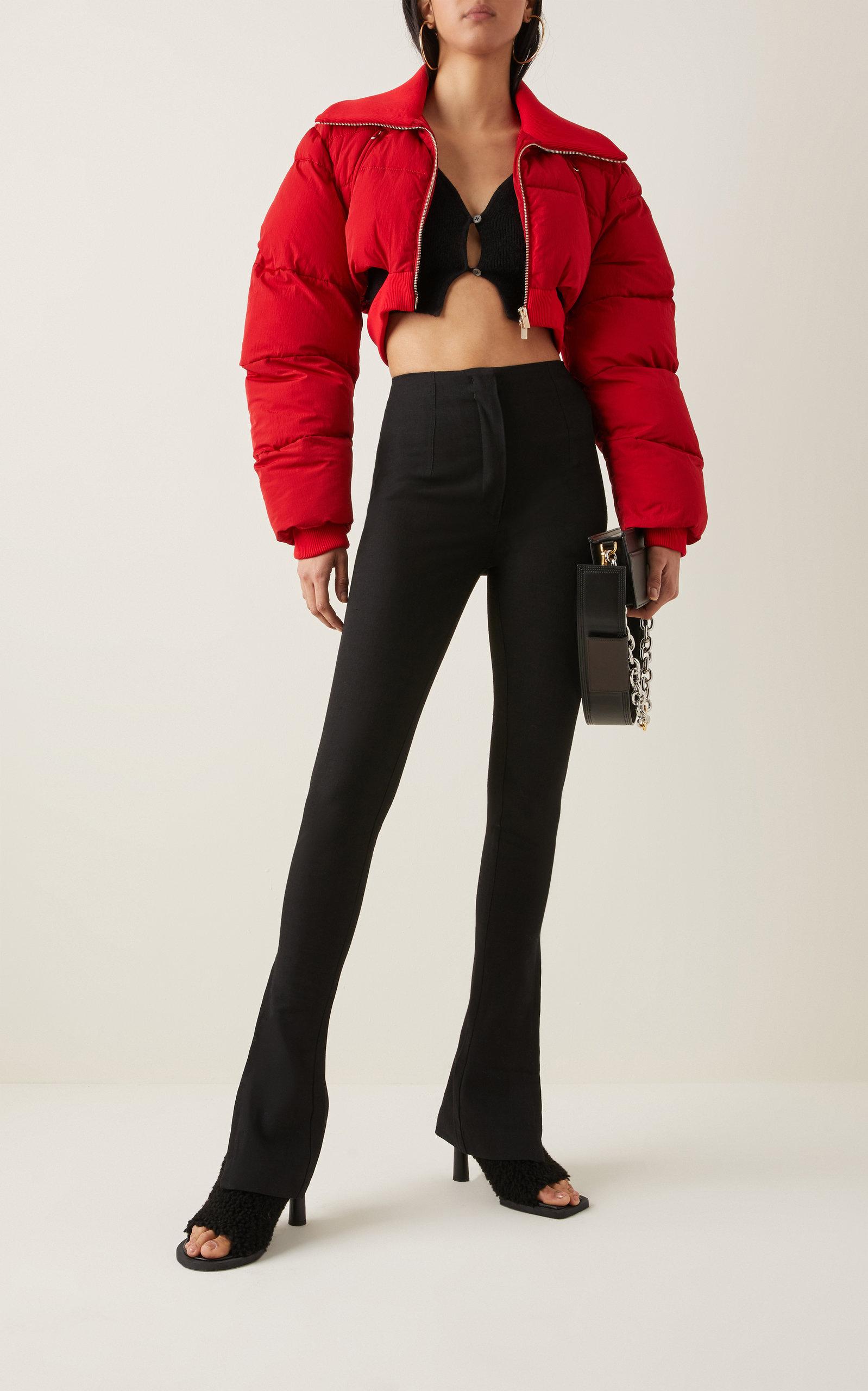 cropped shell jacket