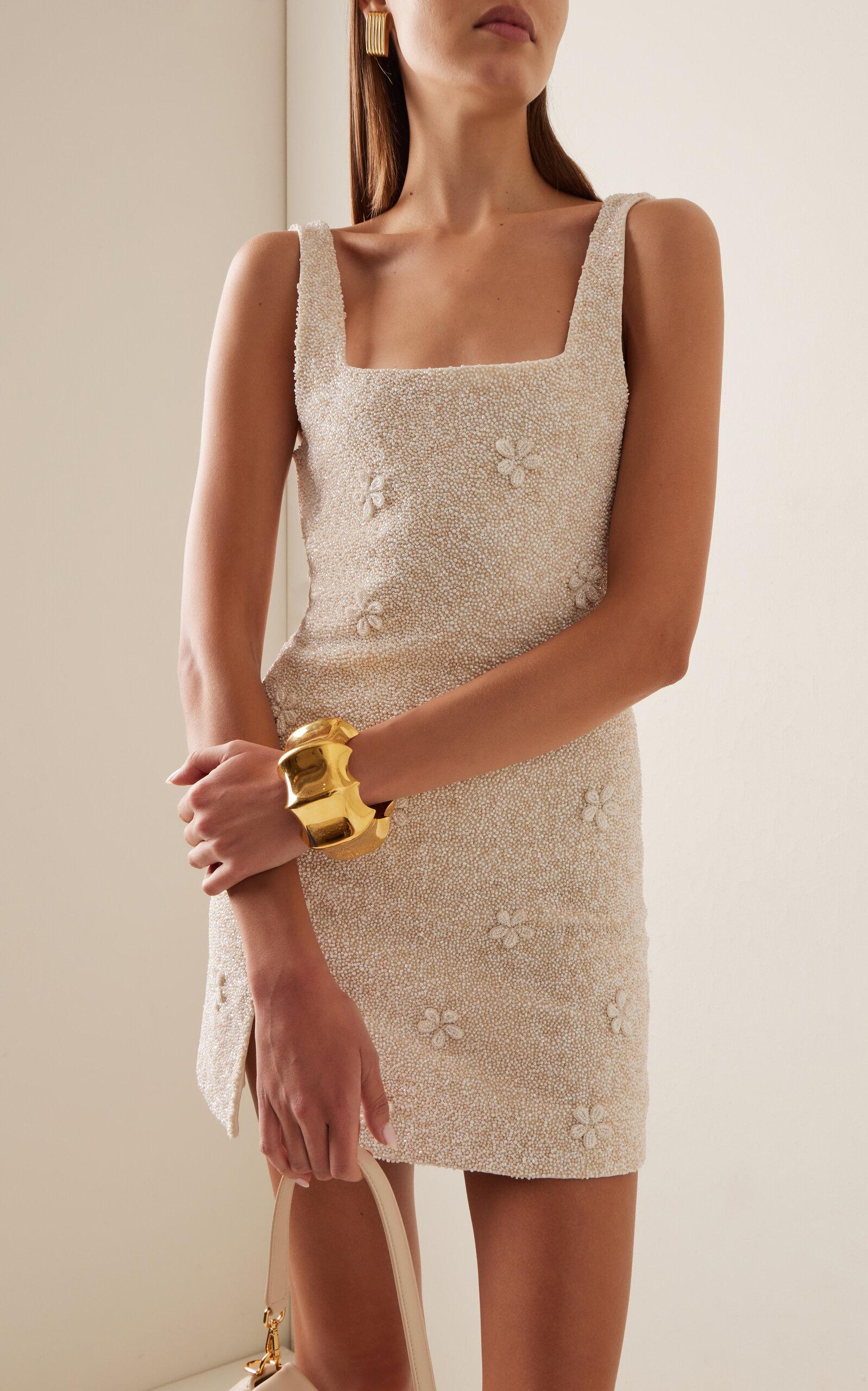 staud le sable dress ivory STAUD Le Sable Dress