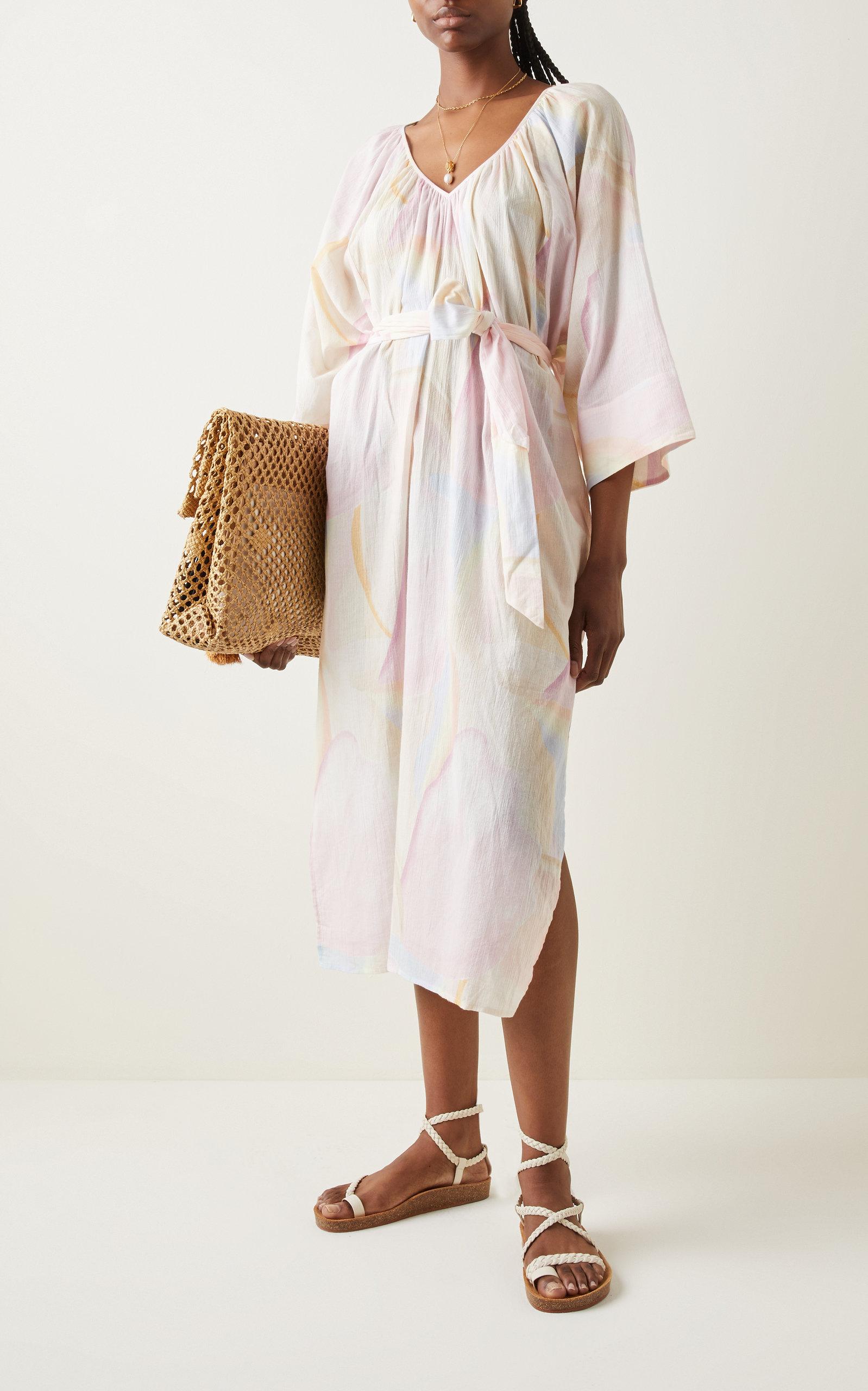 Mara Hoffman Luz Printed Organic Cotton Cover Up Lyst