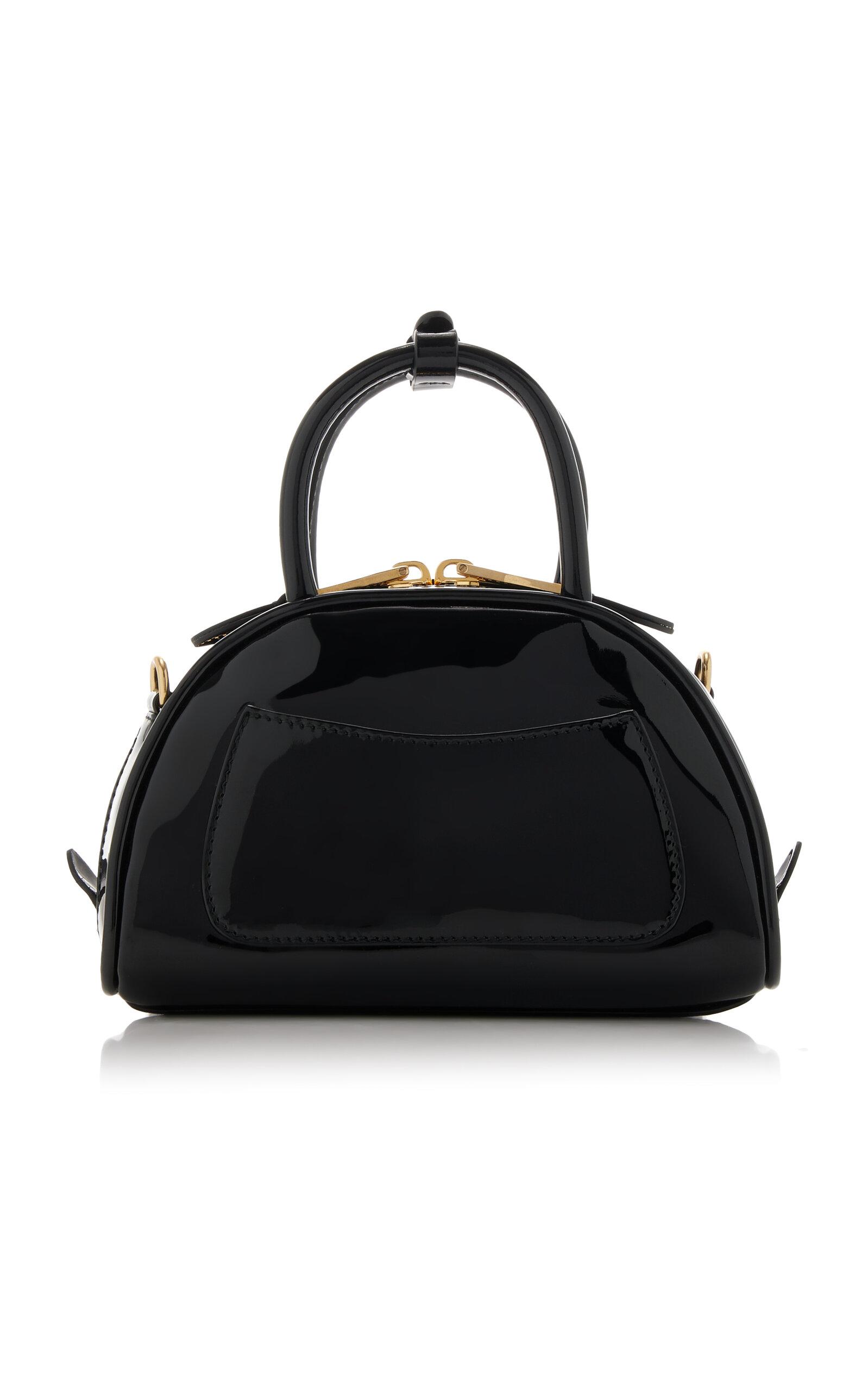 Miu Miu Small Patent Leather Top Handle Bag in Black | Lyst Miu Miu Small Patent Leather Top Handle Bag in Black | Lyst