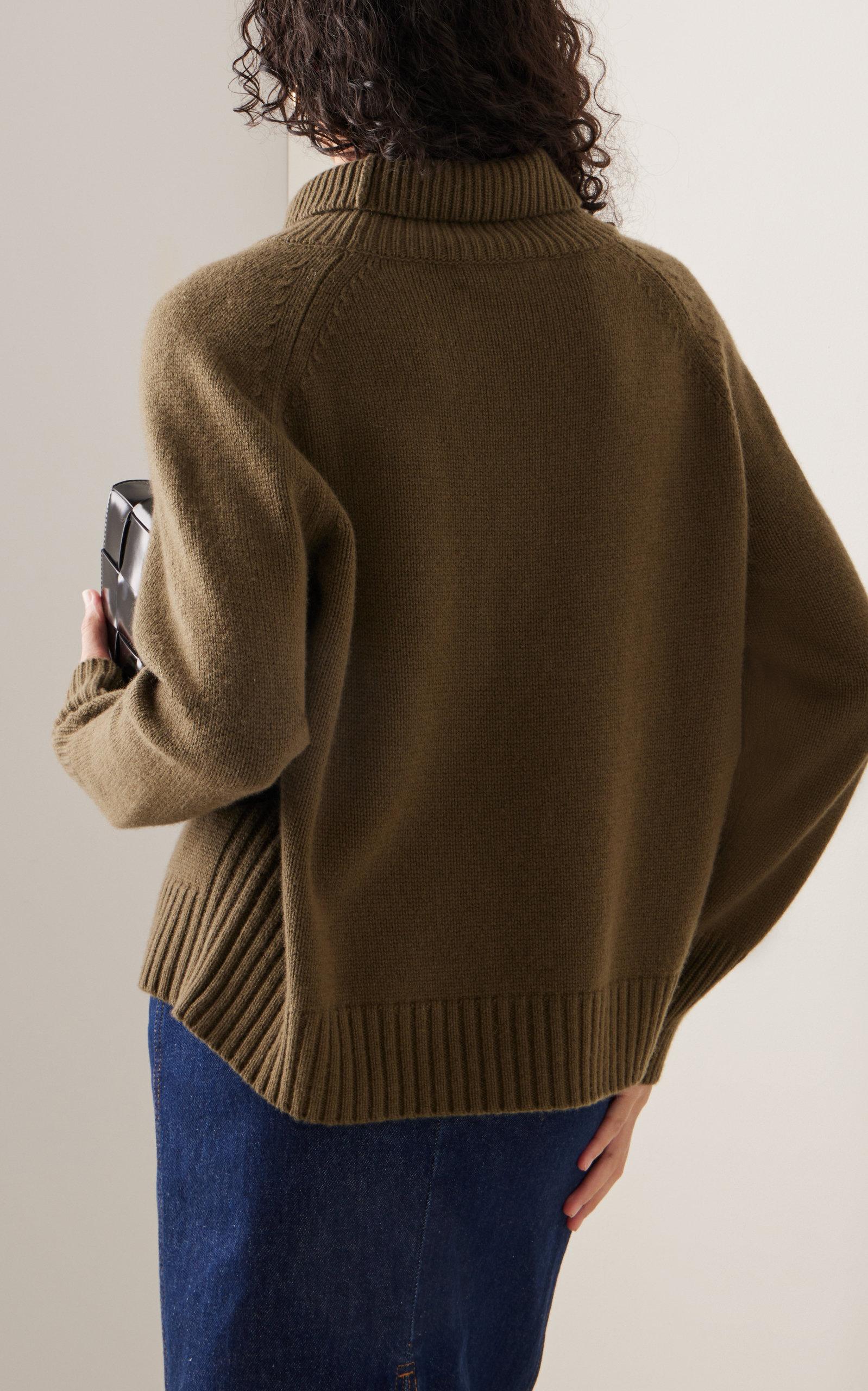 Nili Lotan Lanie Cashmere Sweater in Green | Lyst Canada