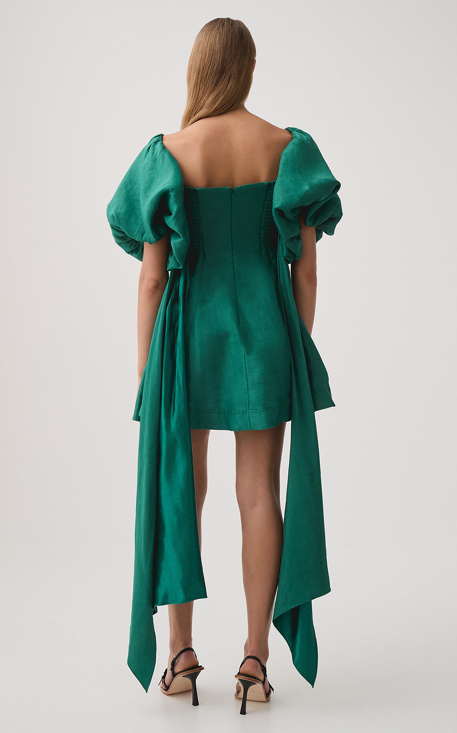 Aje. Incarnation Mini Dress in Green | Lyst