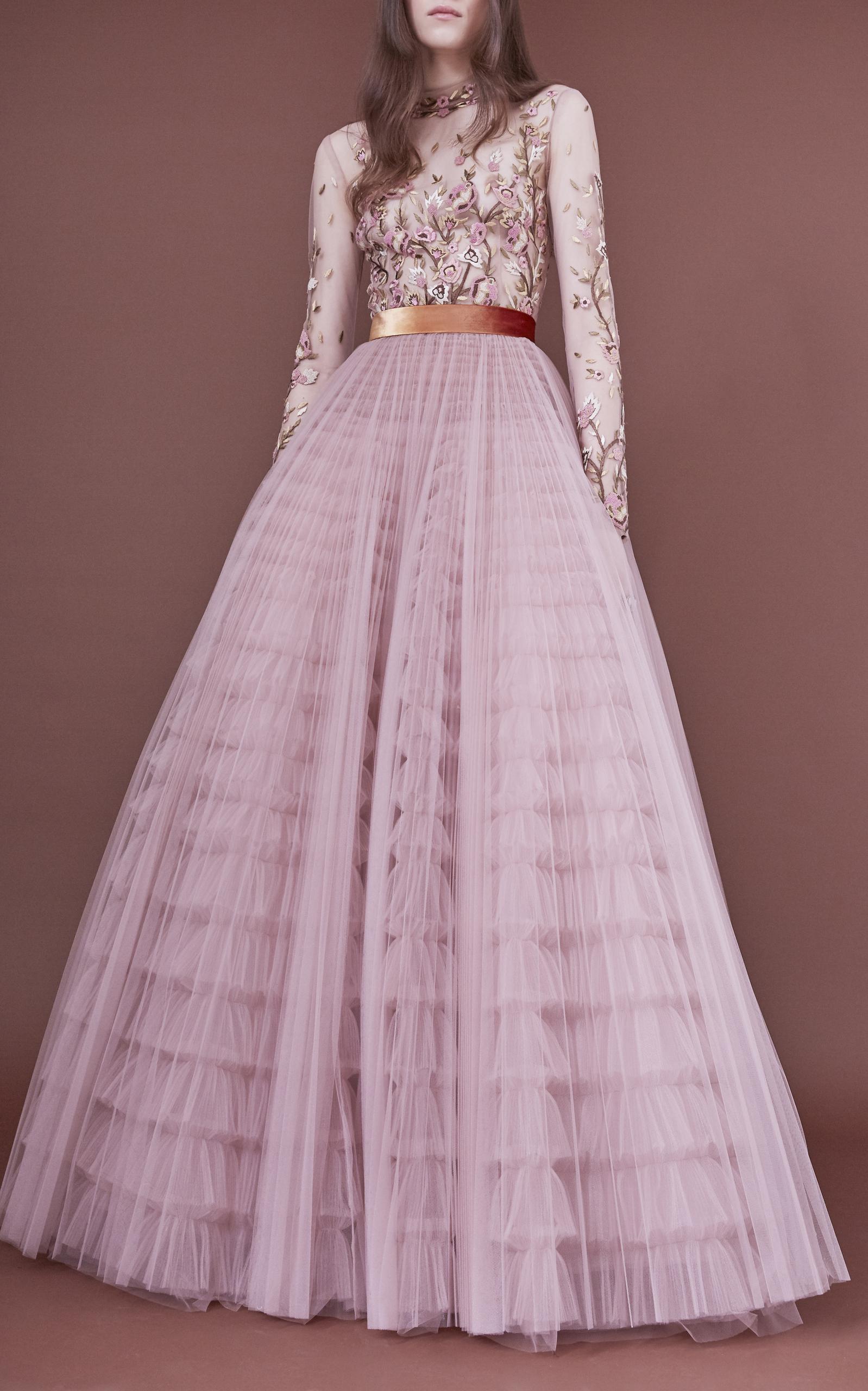 Taylor Swift's princess-perfect moment in pastel pink J Mendel dress at  Time 100 Gala | London Evening Standard | Evening Standard
