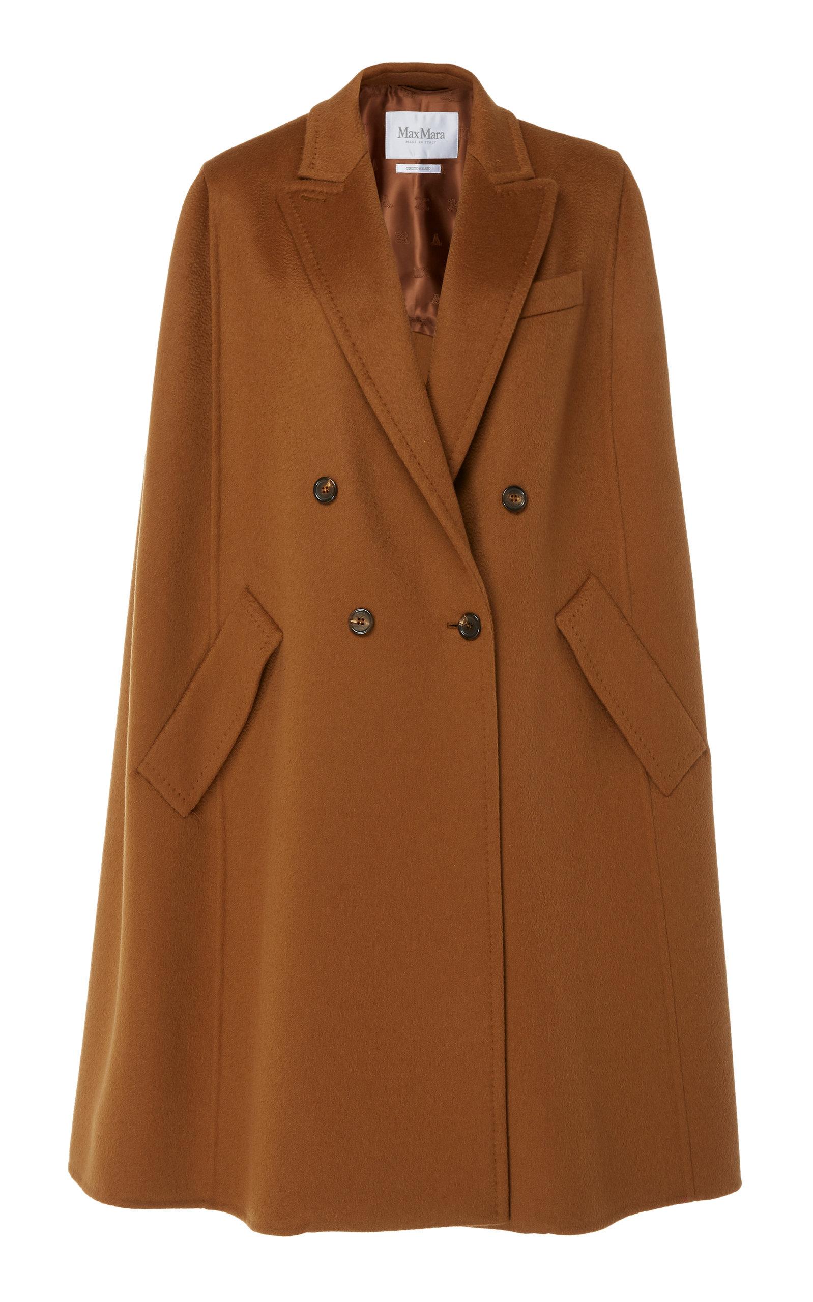 cashmere cape coat