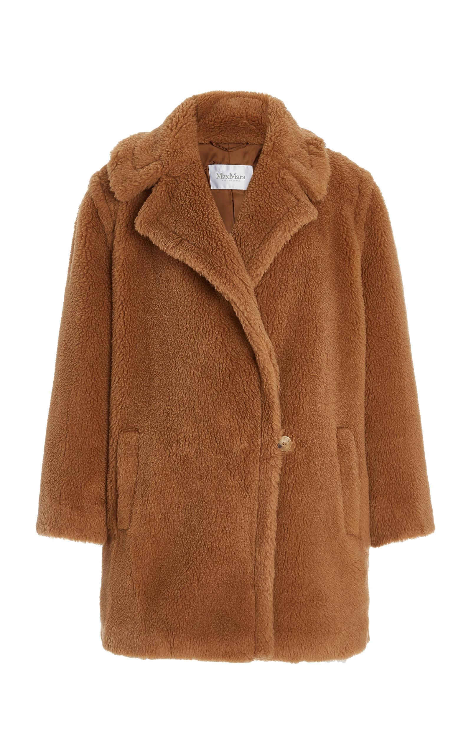 Max Mara Teddy Coat in Brown | Lyst