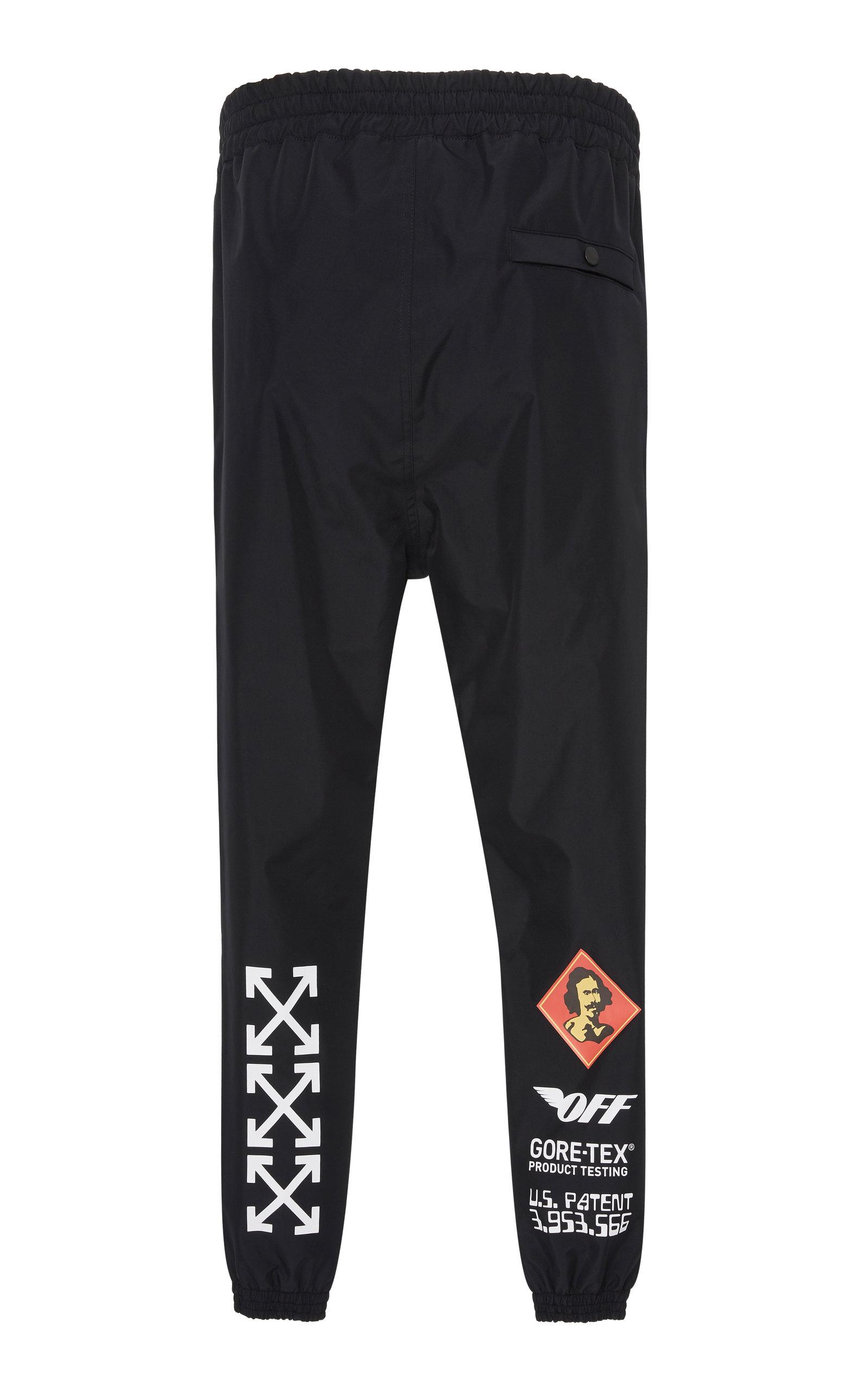 gore tex off white pants