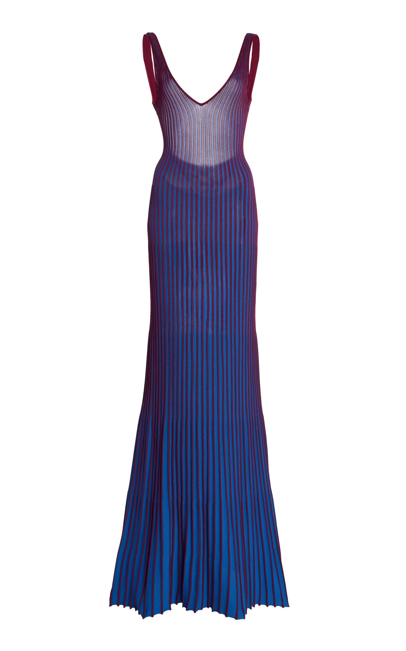 STAUD Claretta Dress in Blue | Lyst